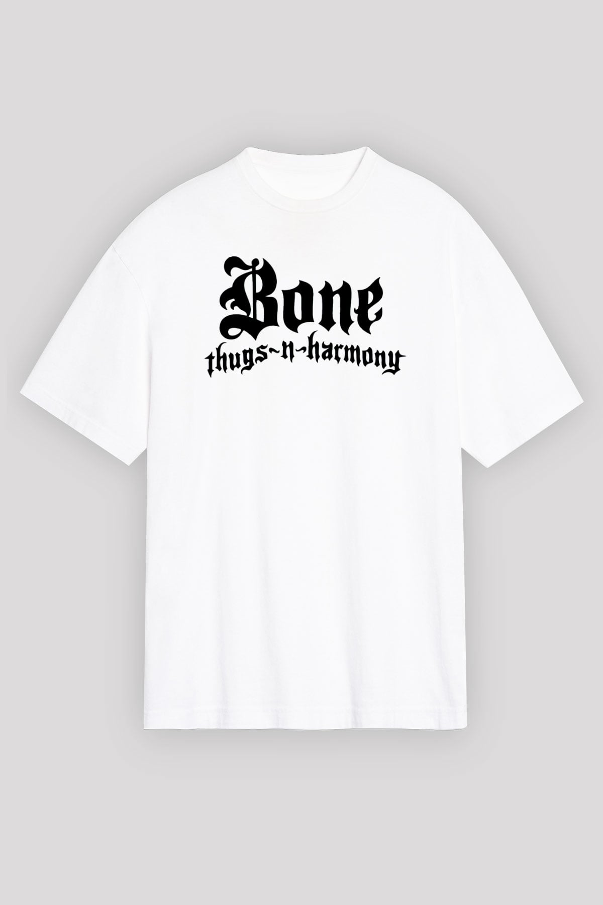 Bone Thugs-n-Harmony Beyaz Unisex Oversize Tişört T-Shirt