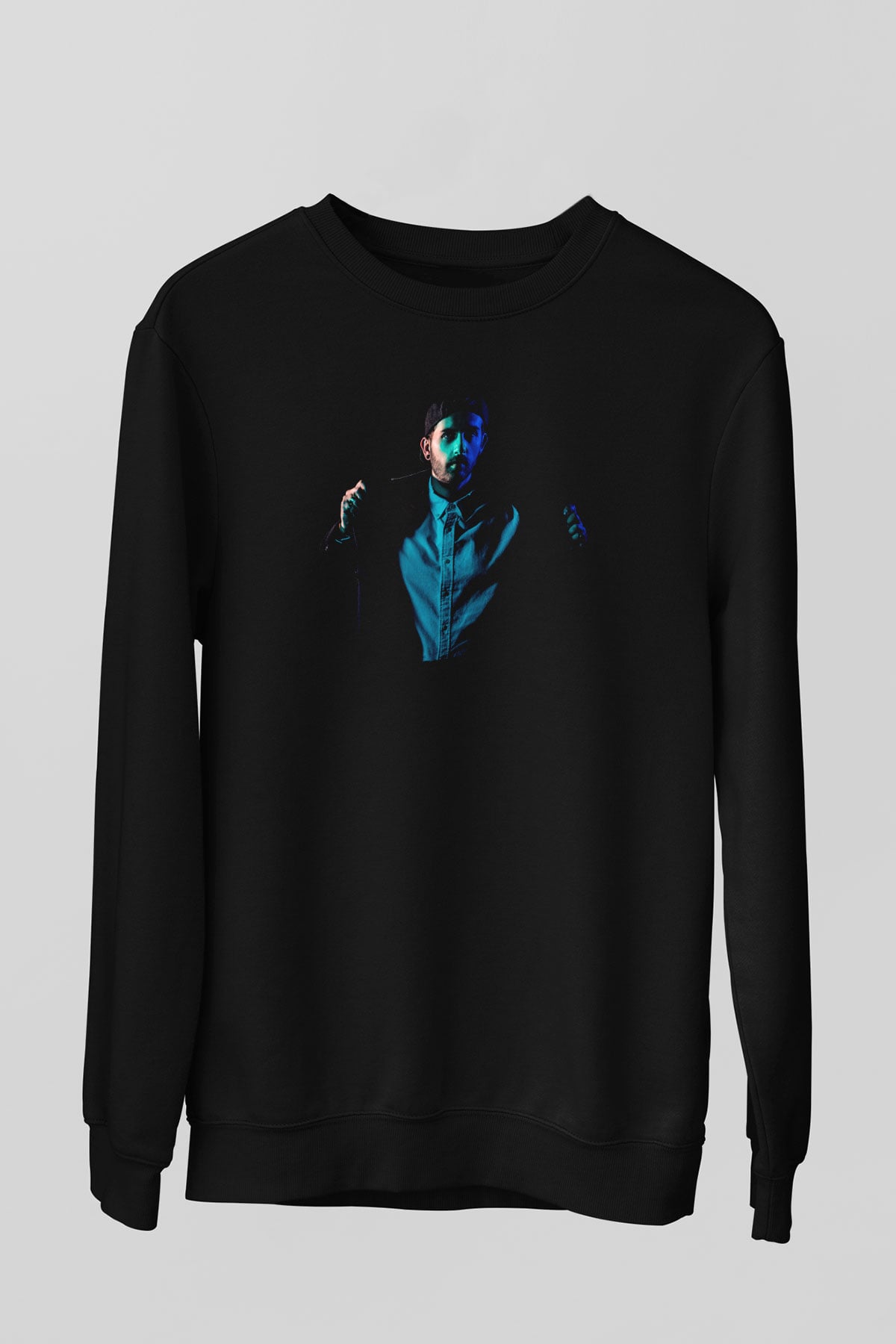 Borgore Siyah Unisex Sweatshirt