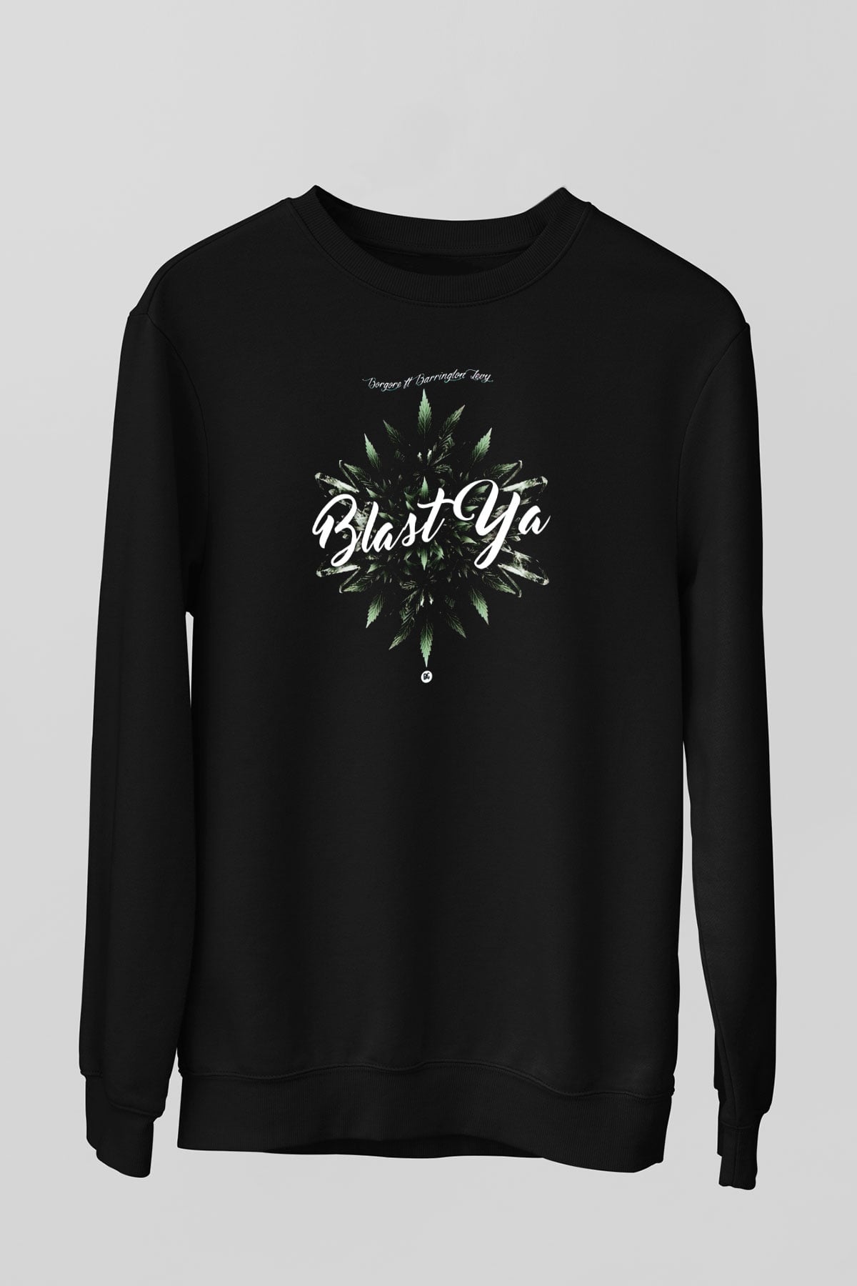 Borgore Siyah Unisex Sweatshirt