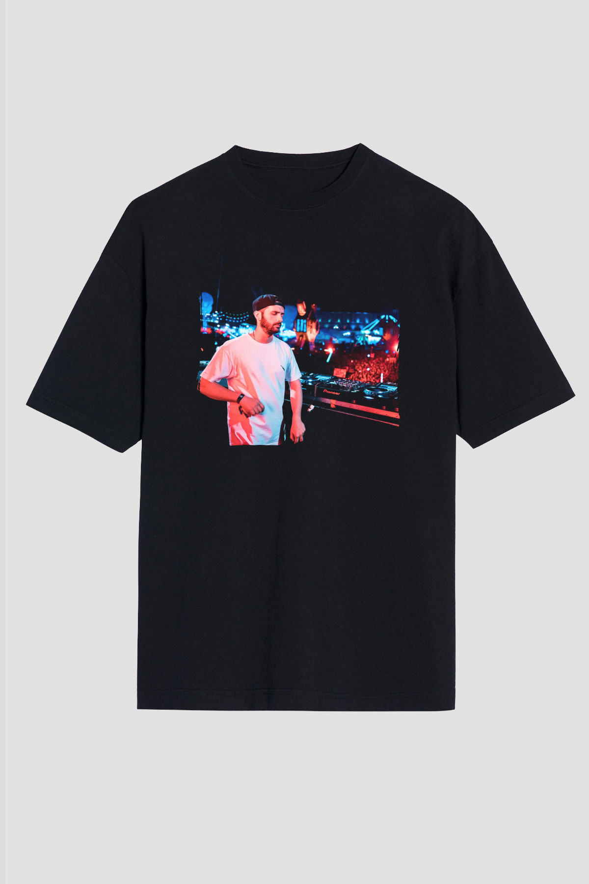 Borgore Siyah Unisex Tişört T-Shirt - TişörtFabrikası
