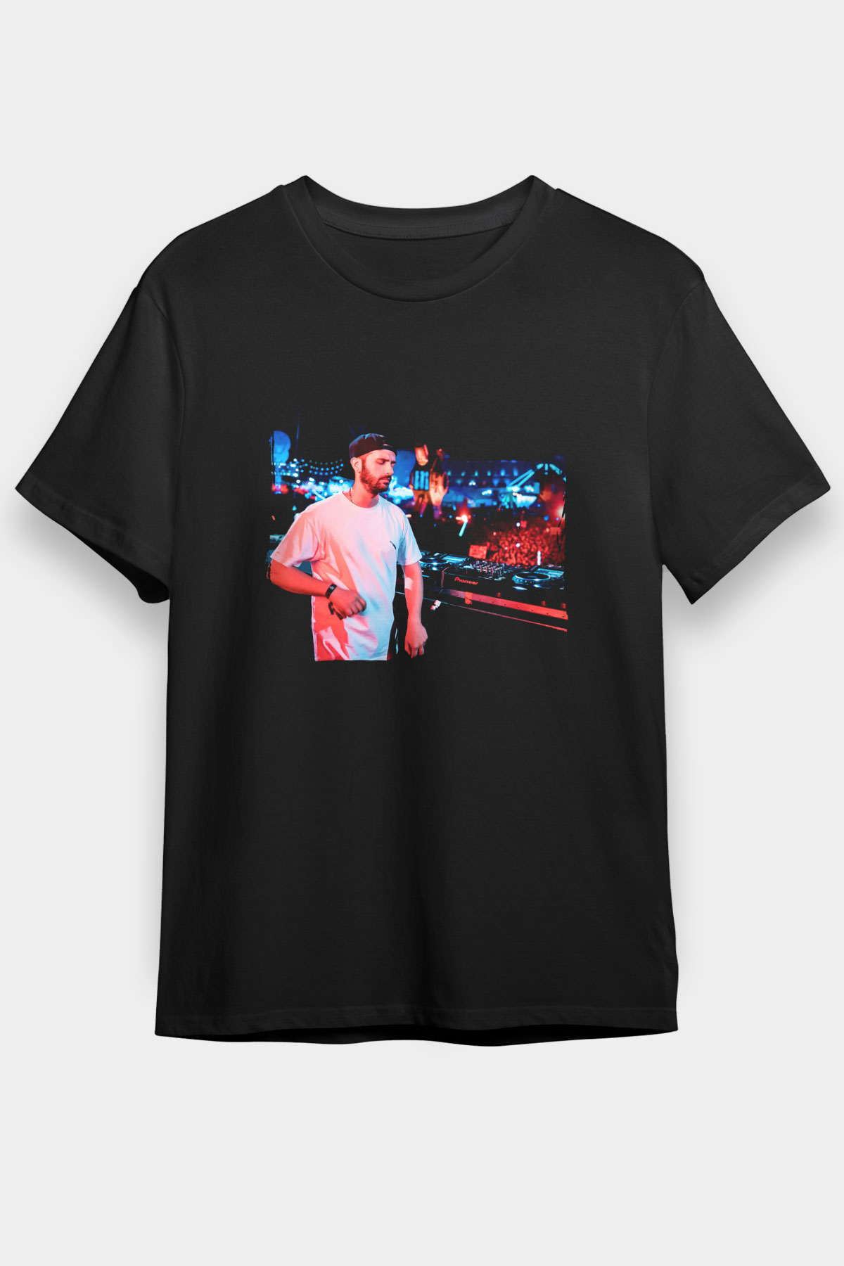 Borgore Siyah Unisex Tişört T-Shirt - TişörtFabrikası