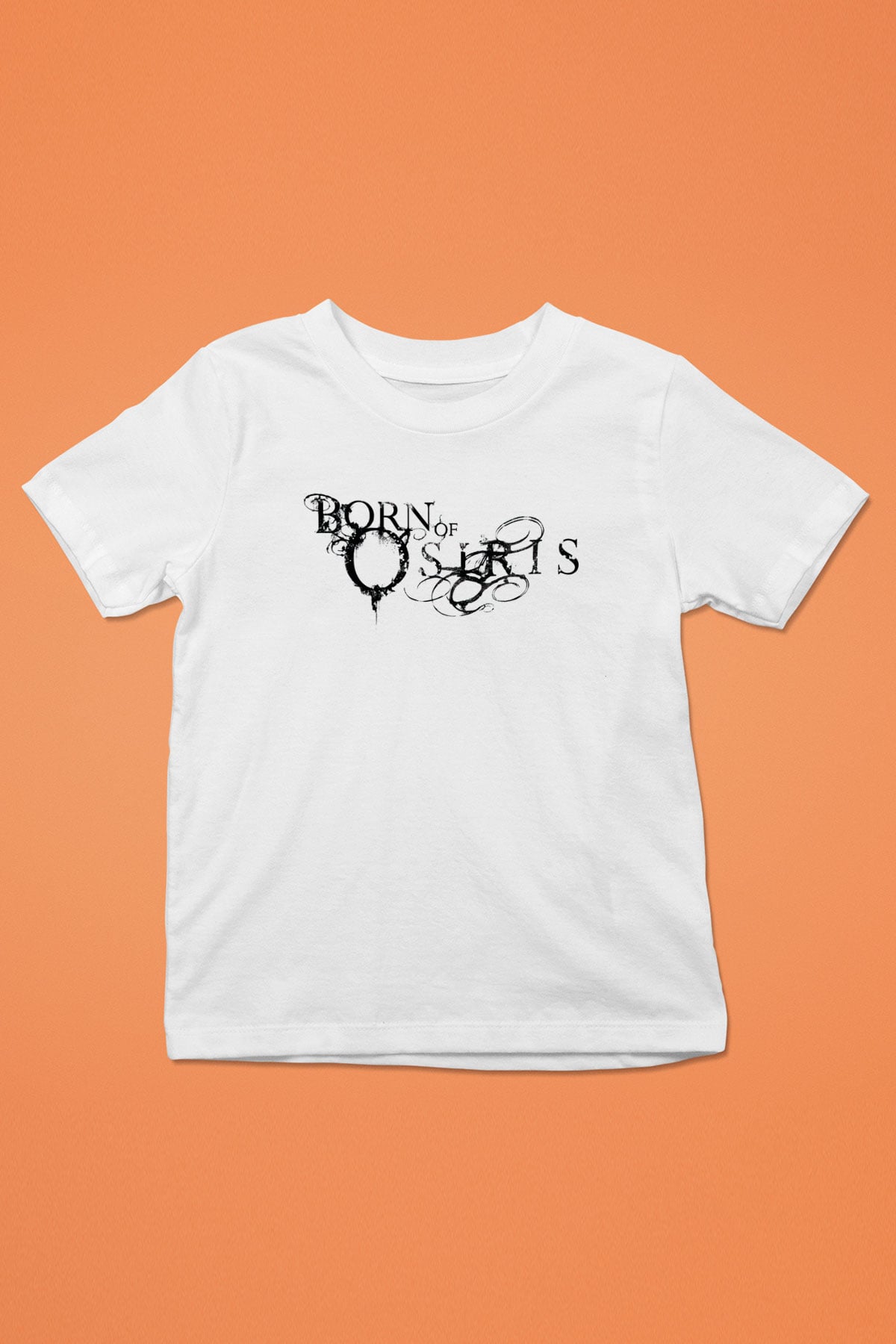 Born Of Osiris Baskılı Beyaz Unisex Çocuk Tişört