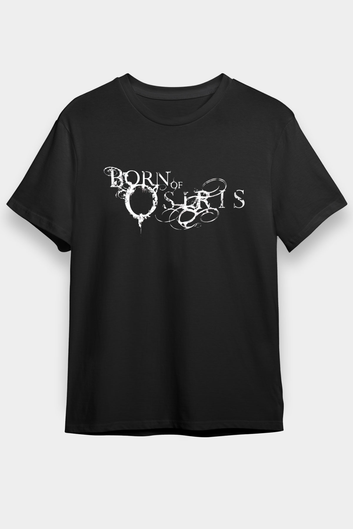 Born Of Osiris Siyah Unisex Tişört T-Shirt - TişörtFabrikası