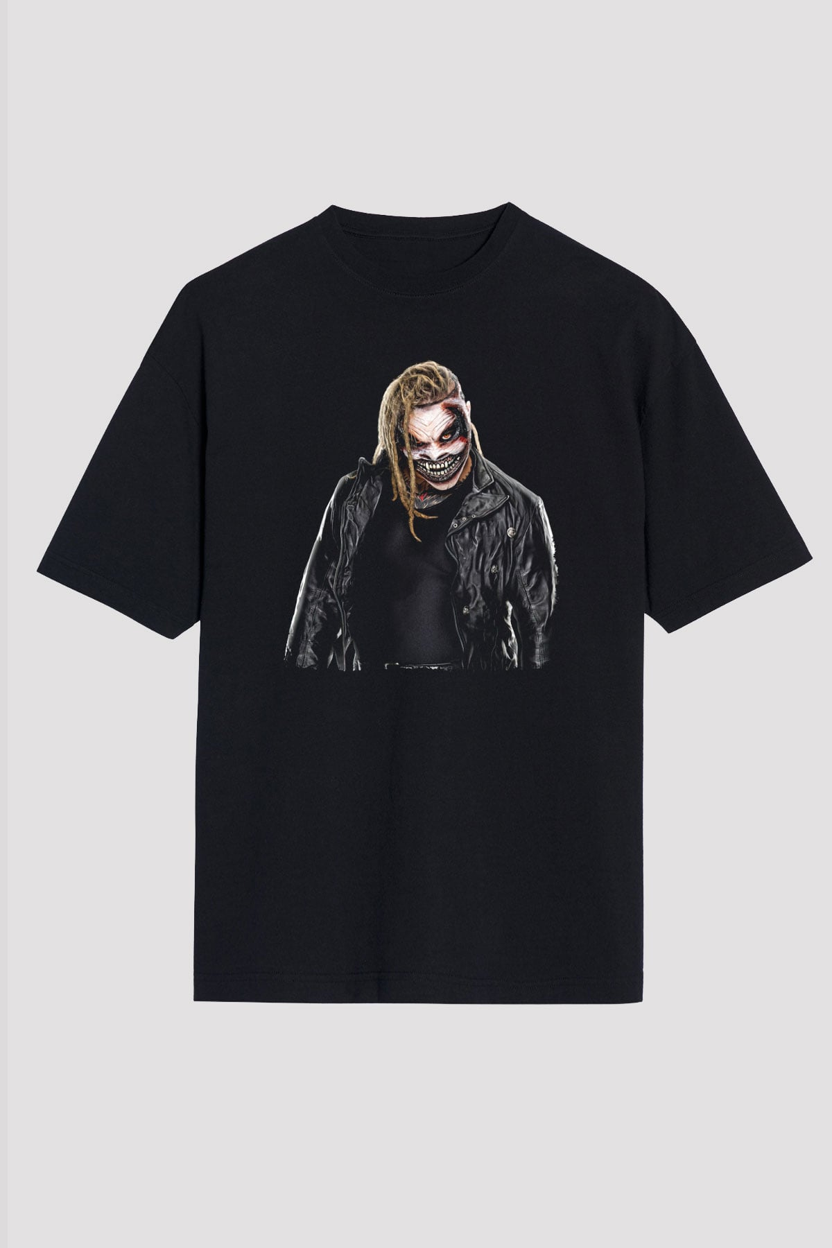 Bray Wyatt Baskılı Unisex Siyah Oversize Tişört - Tshirt