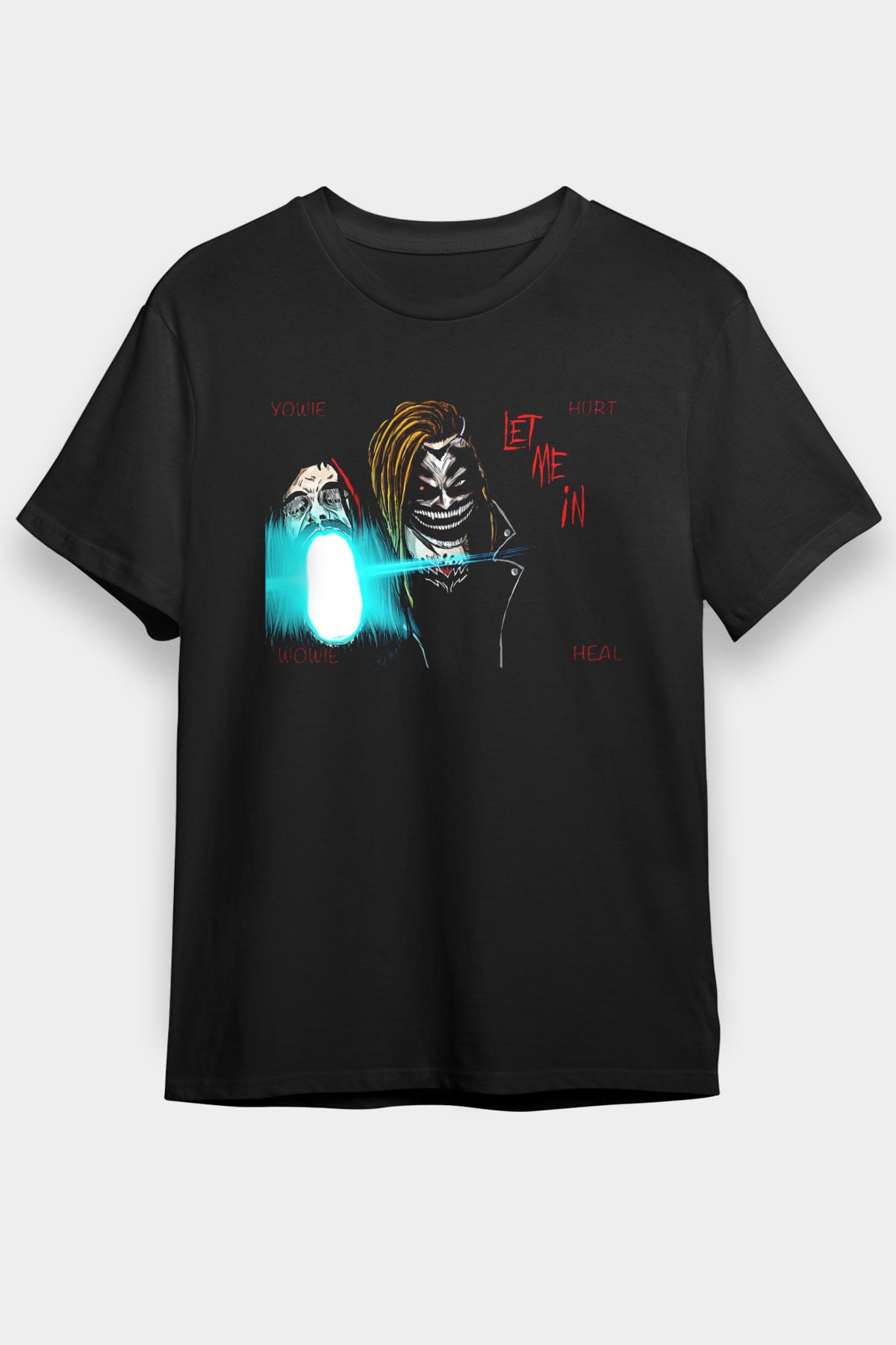 Bray Wyatt Baskılı Unisex Siyah Tişört - Tshirt