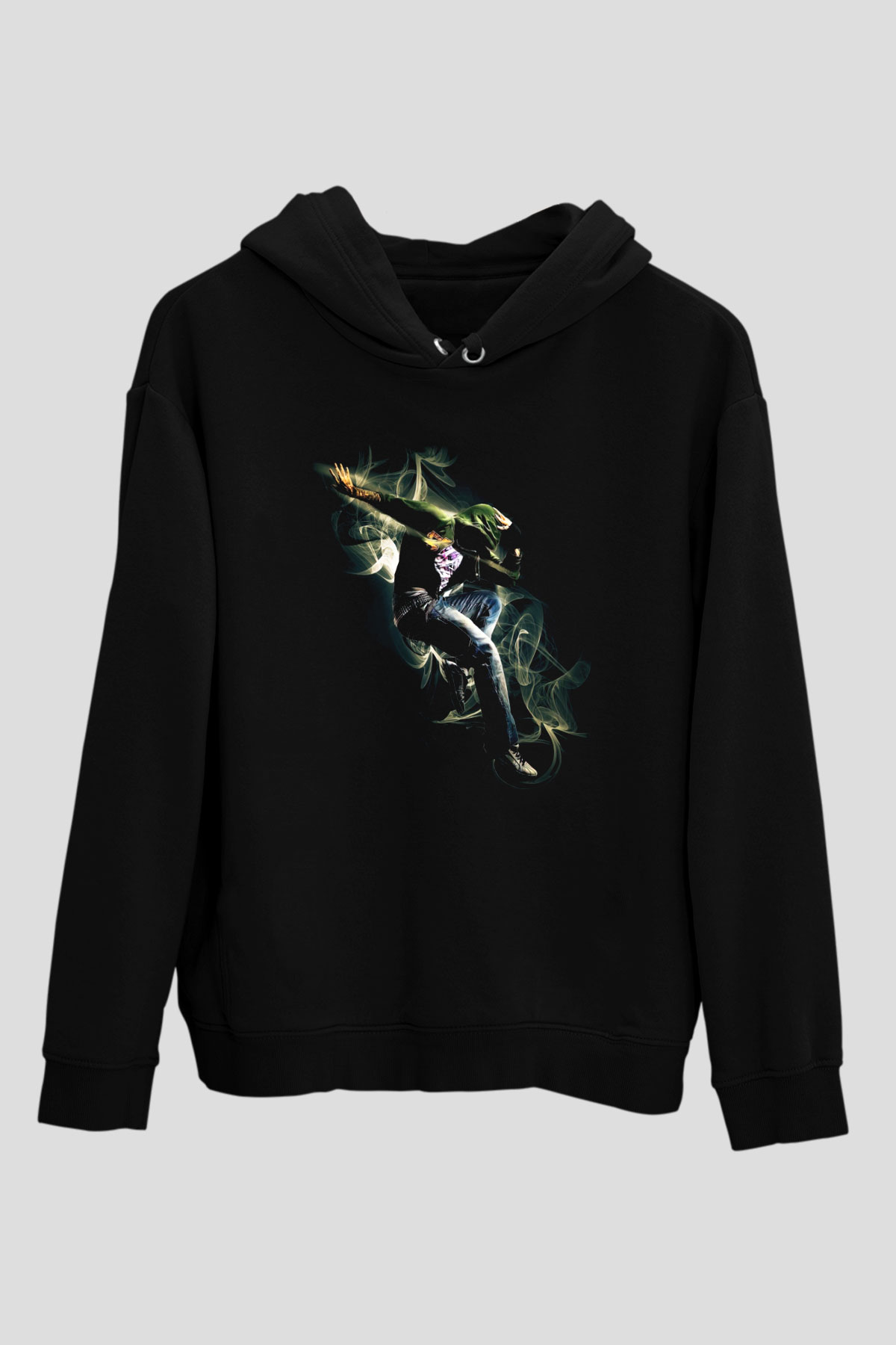 Breakdans Siyah Unisex Hoodie