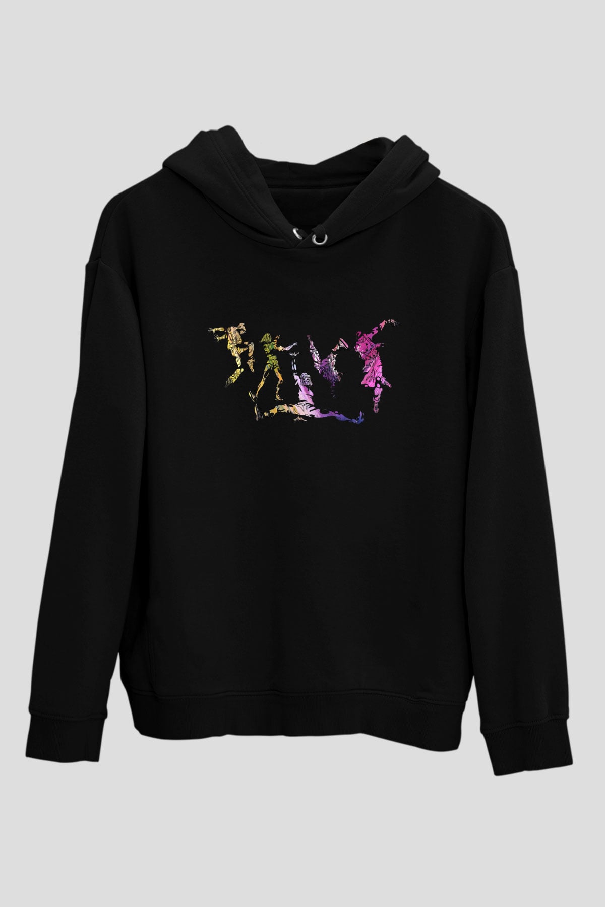 Breakdans Siyah Unisex Hoodie