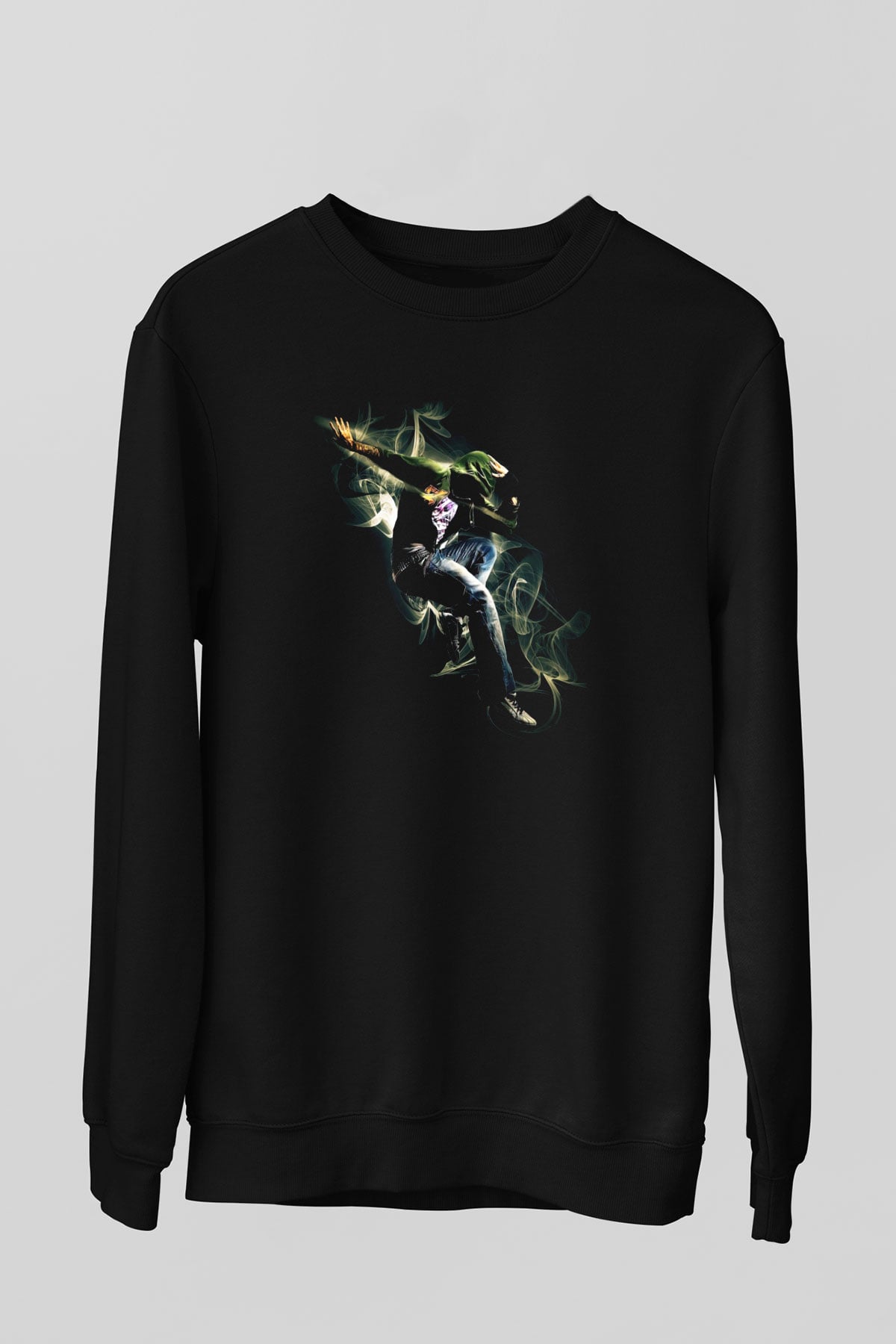 Breakdans Siyah Unisex Sweatshirt