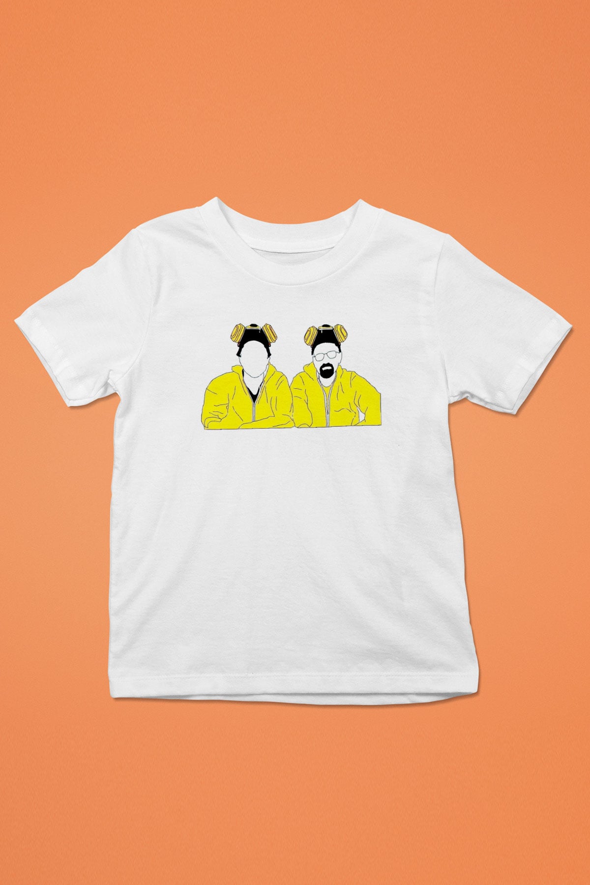 Breaking Bad Heisenberg Beyaz Unisex Çocuk Tişört