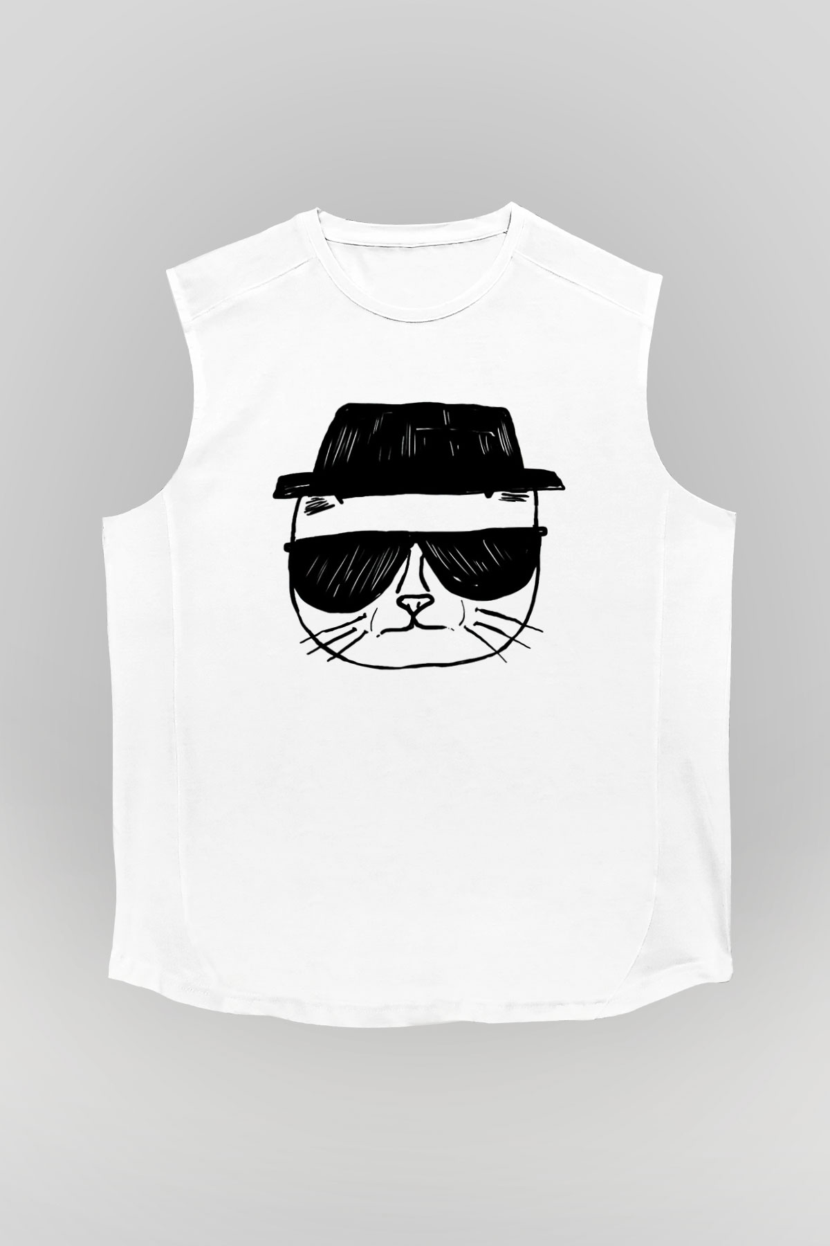 Breaking Bad Heisenberg Beyaz Unisex Kolsuz Tişört