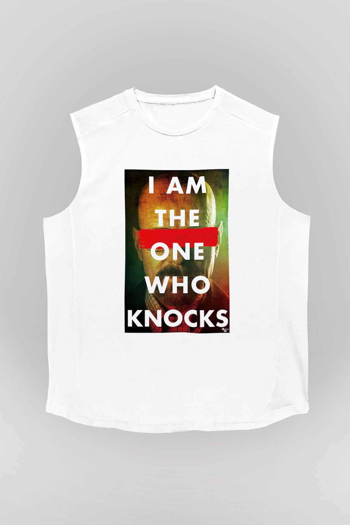 Breaking Bad Heisenberg Beyaz Unisex Kolsuz Tişört