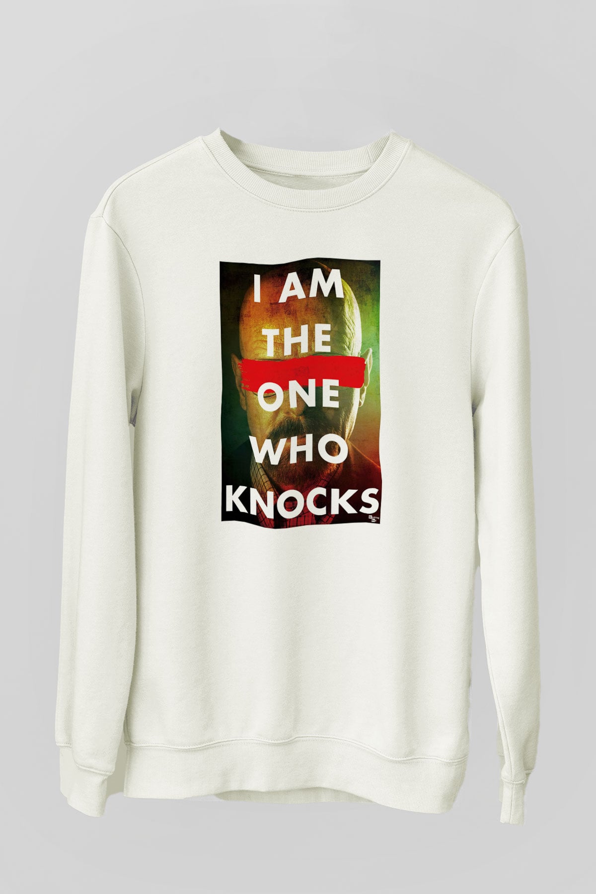 Breaking Bad Heisenberg Beyaz Unisex Sweatshirt