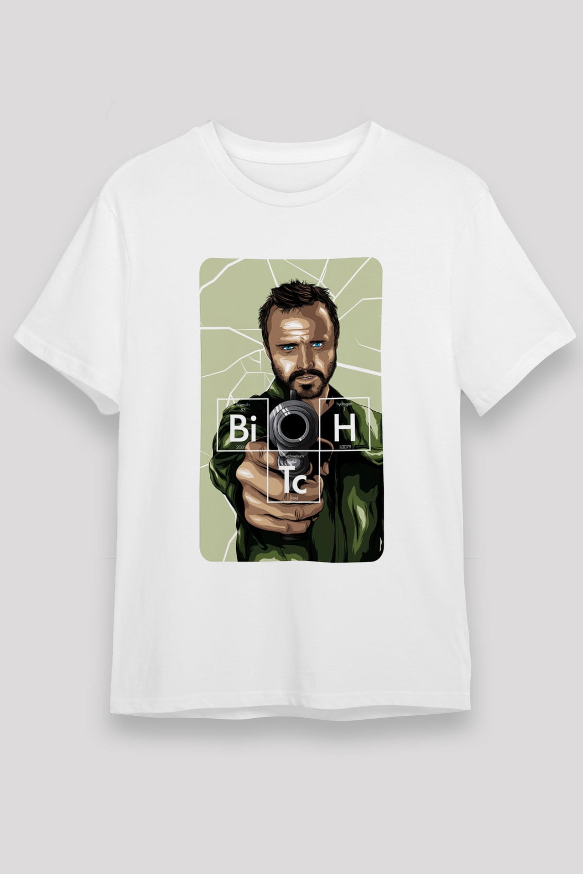 Breaking Bad Heisenberg Beyaz Unisex Tişört T-Shirt