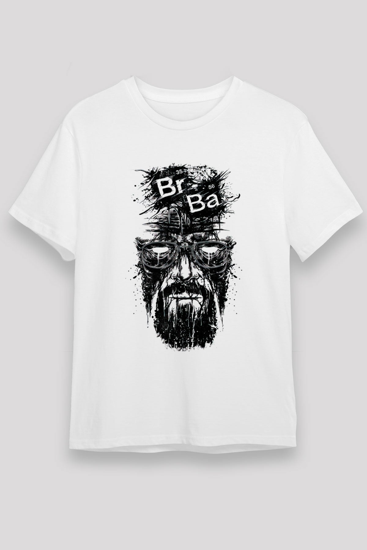 Breaking Bad Heisenberg Beyaz Unisex Tişört T-Shirt