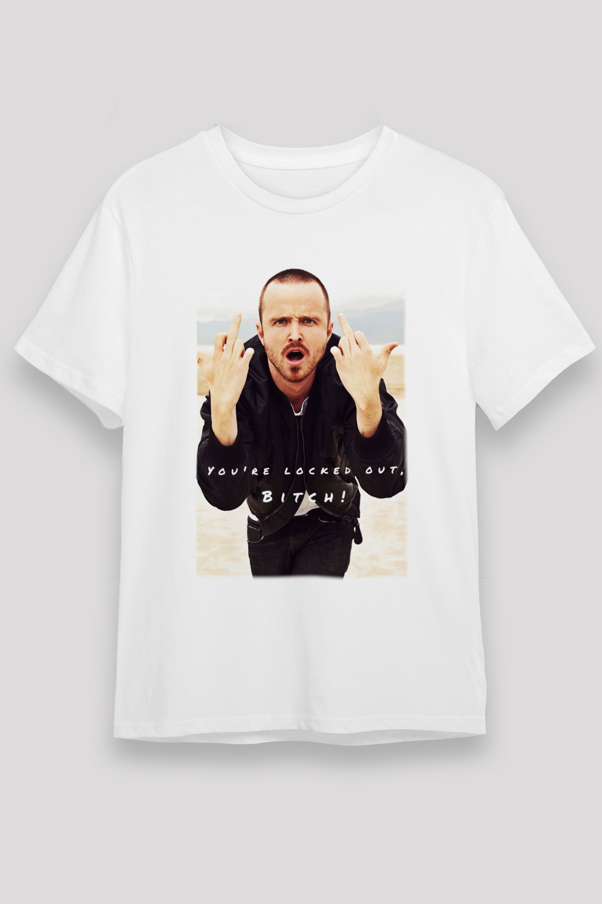Breaking Bad Heisenberg Beyaz Unisex Tişört T-Shirt