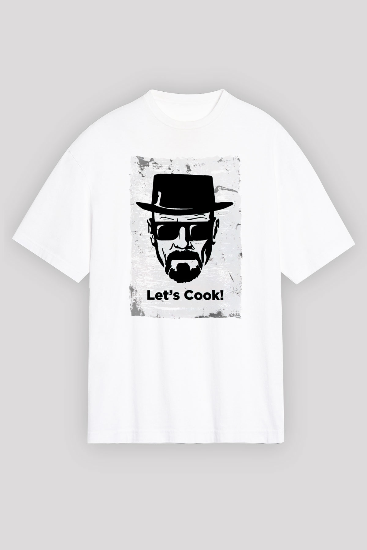 Breaking Bad Heisenberg Beyaz Unisex Tişört T-Shirt