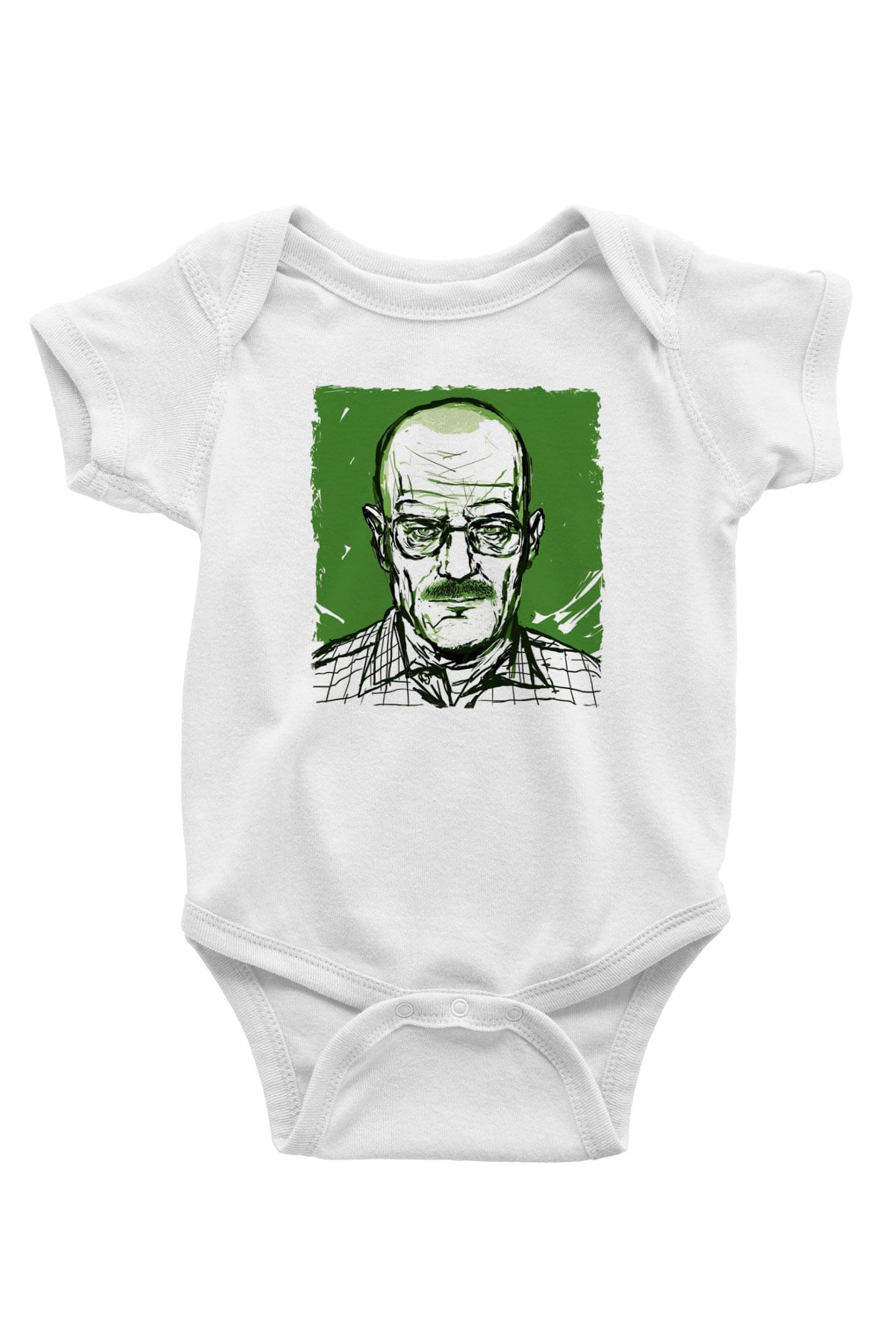 Breaking Bad Heisenberg Hail To The King Beyaz Bebek Body - Zıbın