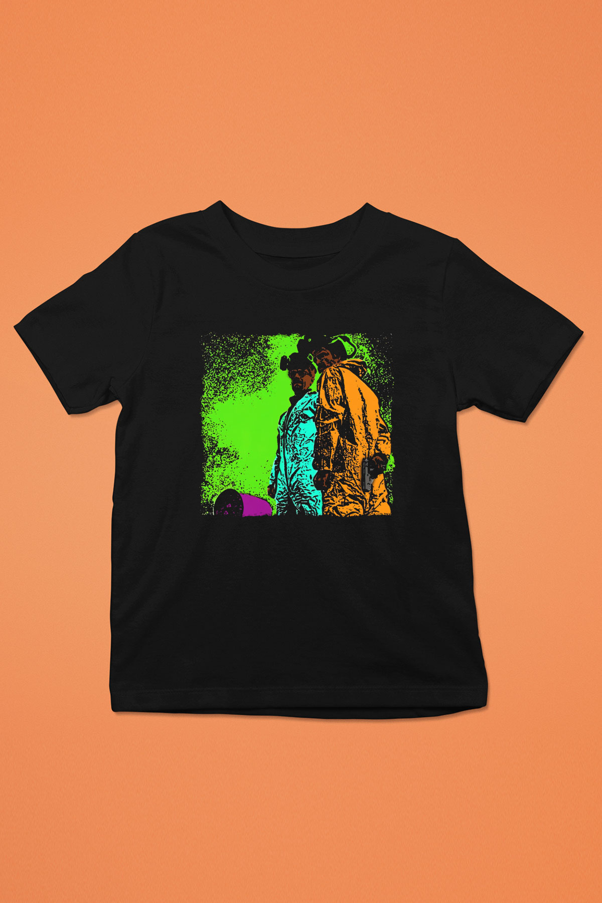 Breaking Bad Heisenberg Mr. White Siyah Unisex Çocuk Tişört