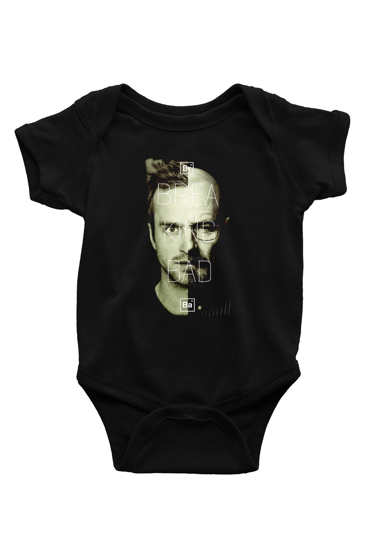 Breaking Bad Heisenberg Siyah Bebek Body - Zıbın