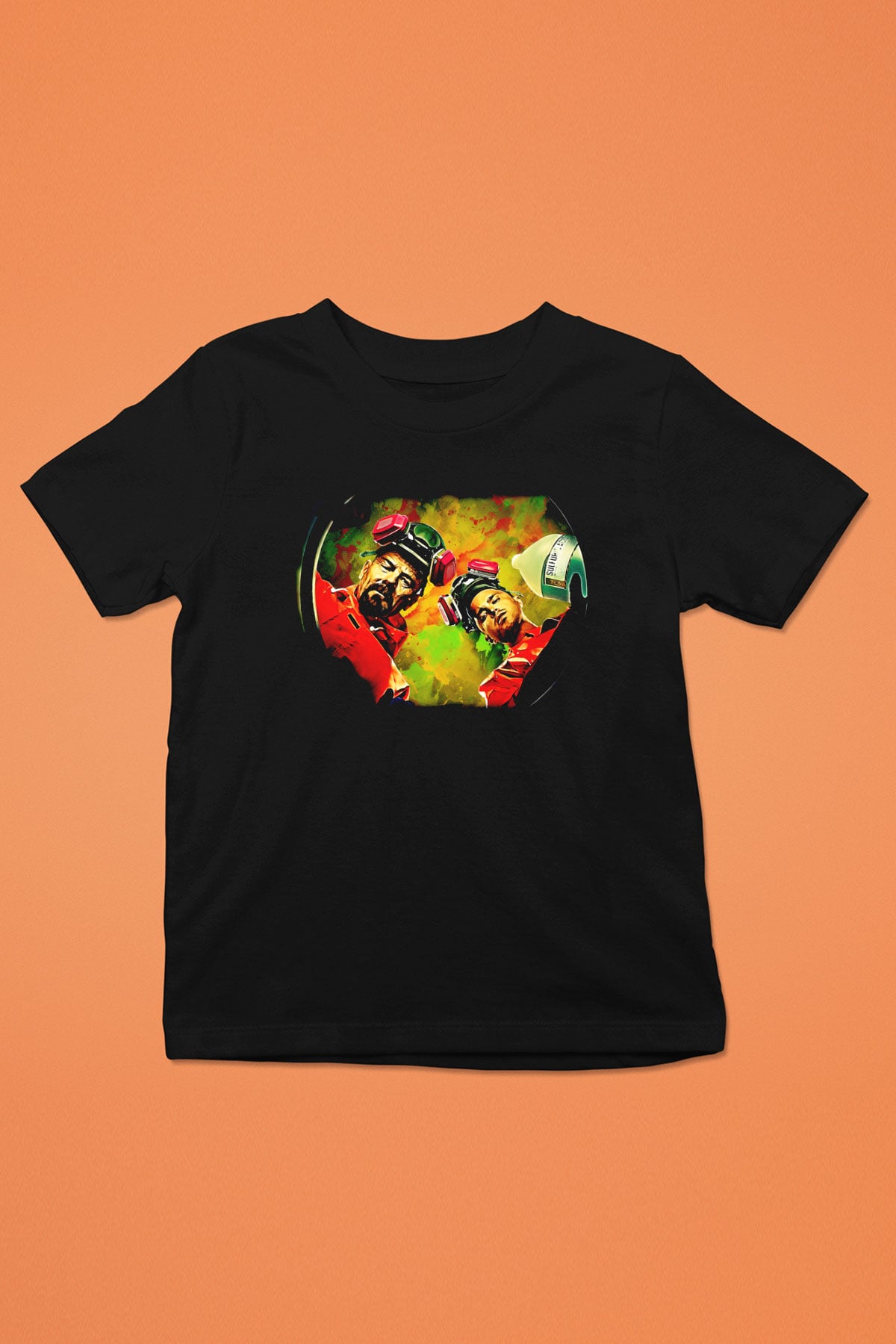 Breaking Bad Heisenberg Siyah Unisex Çocuk Tişört