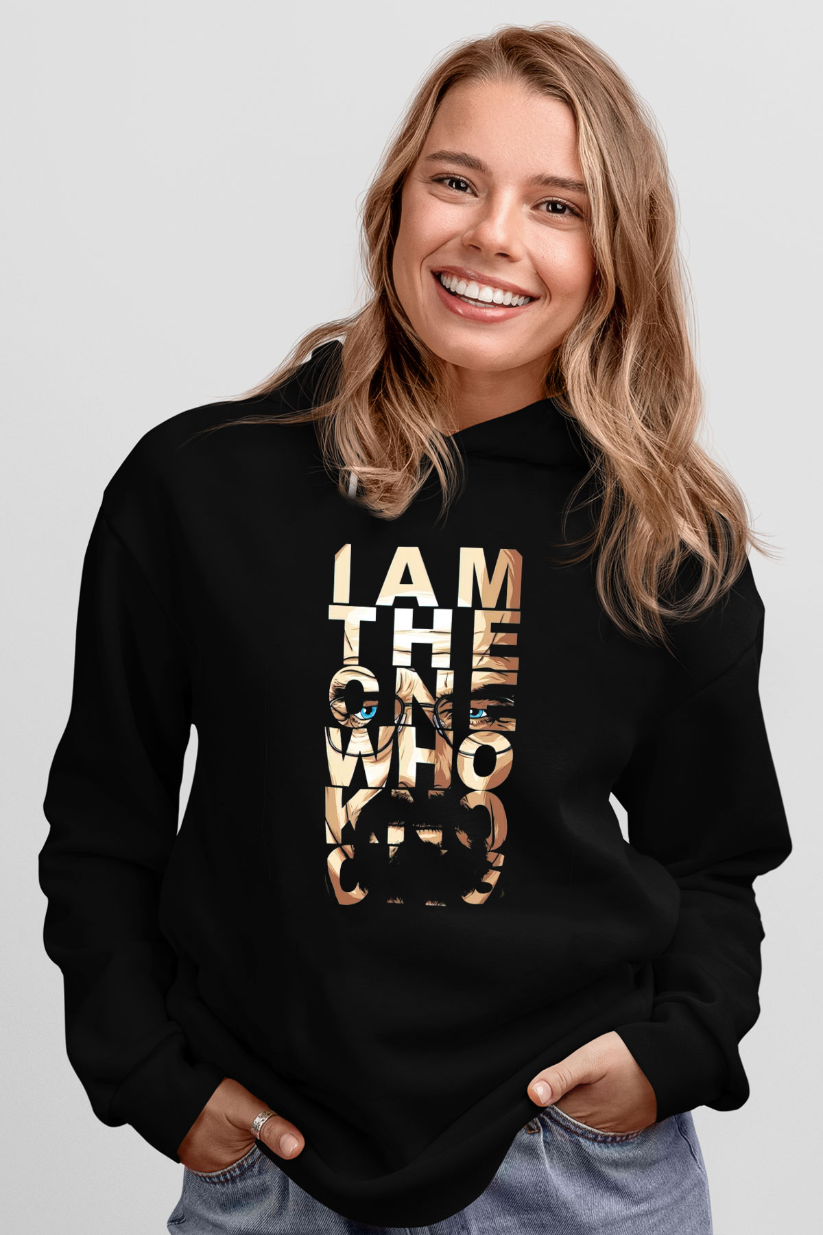 Breaking Bad Heisenberg Siyah Unisex Hoodie