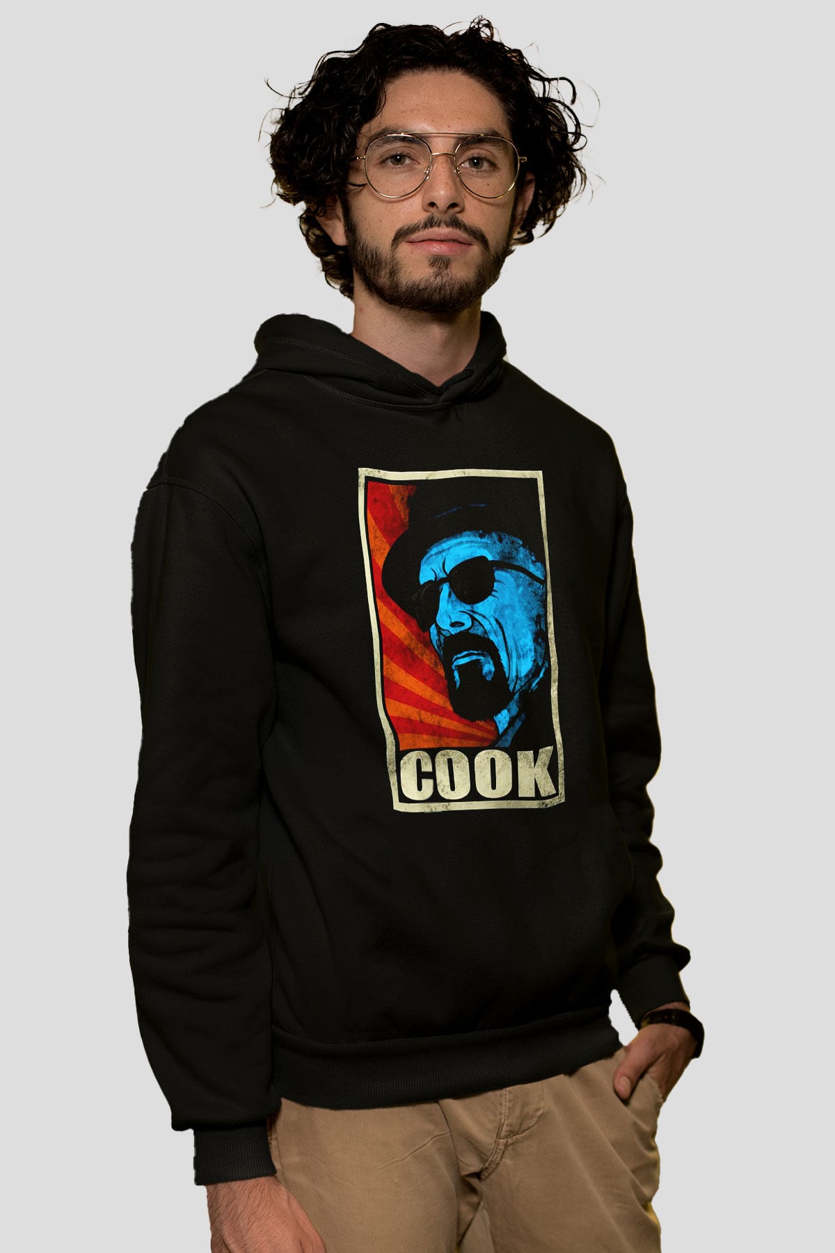 Breaking Bad Heisenberg Siyah Unisex Hoodie