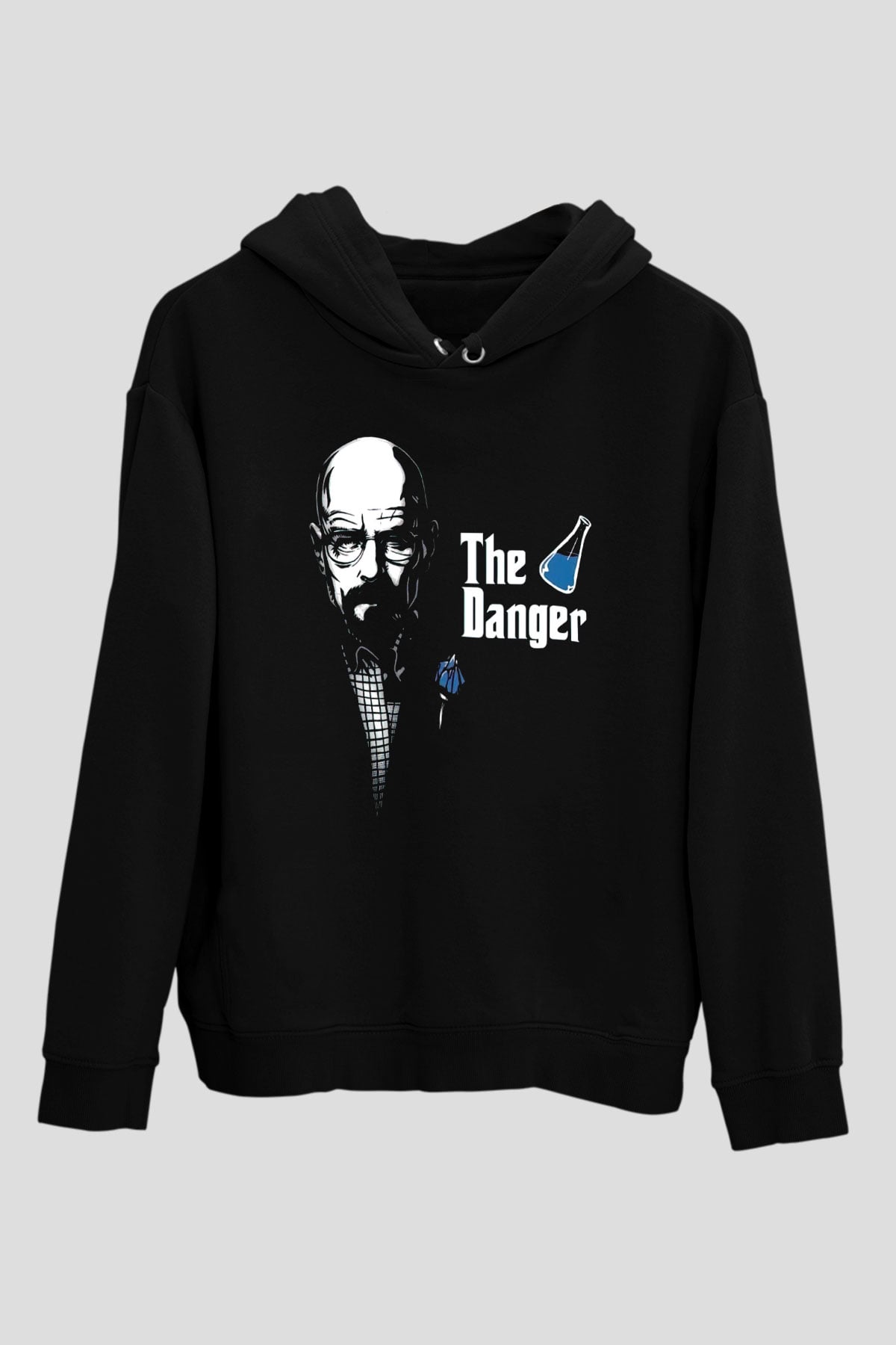 Breaking Bad Heisenberg Siyah Unisex Hoodie
