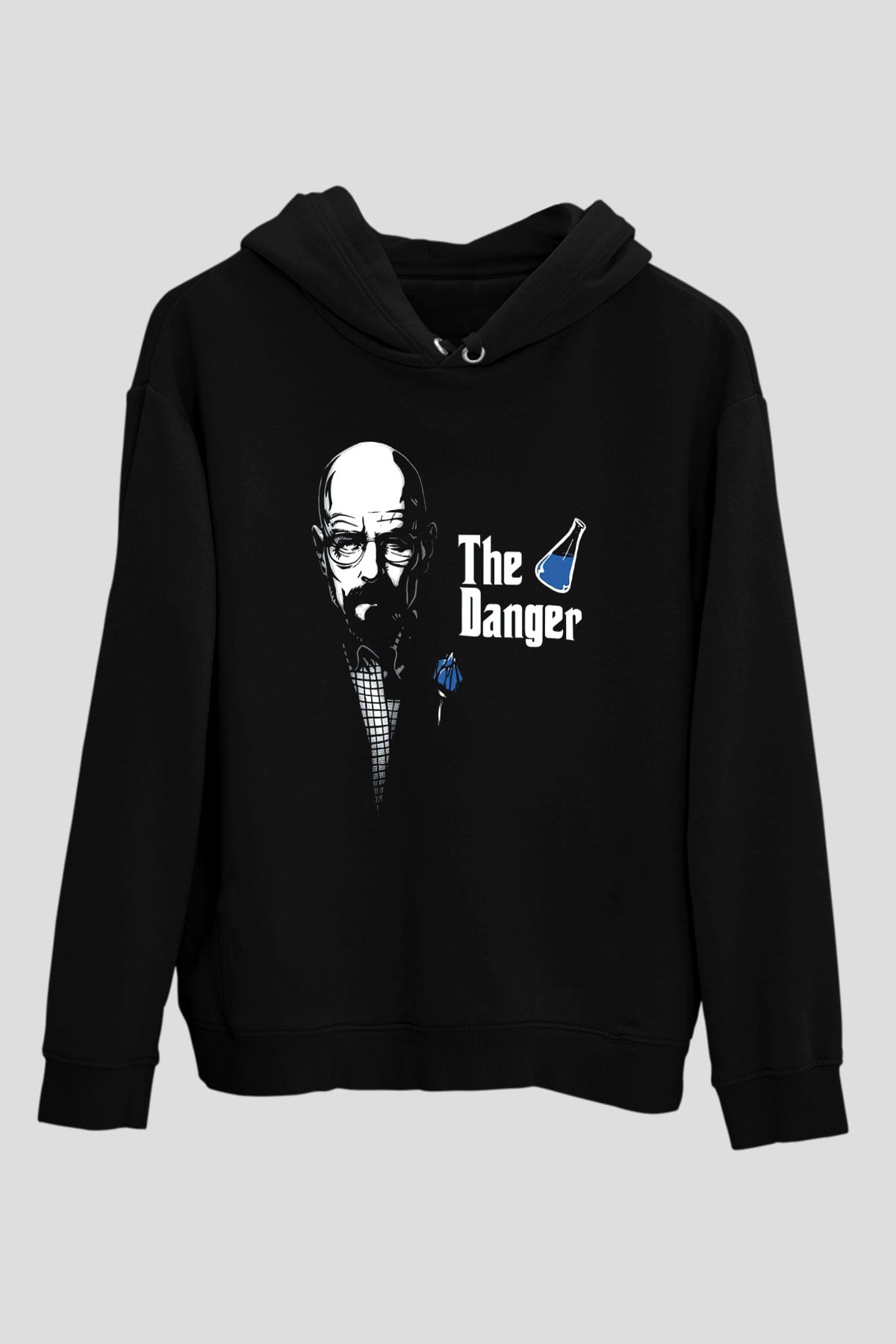 Breaking Bad Heisenberg Siyah Unisex Hoodie