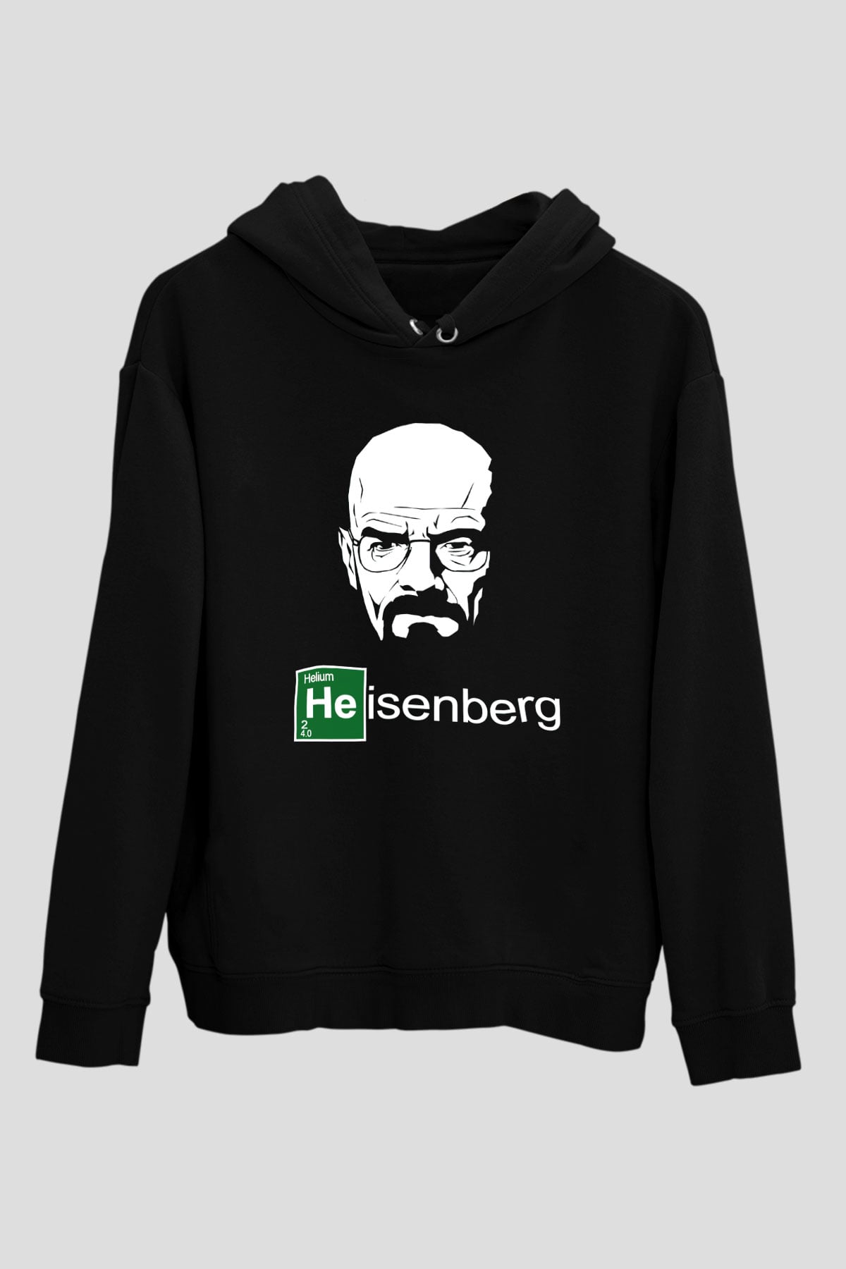 Breaking Bad Heisenberg Siyah Unisex Hoodie