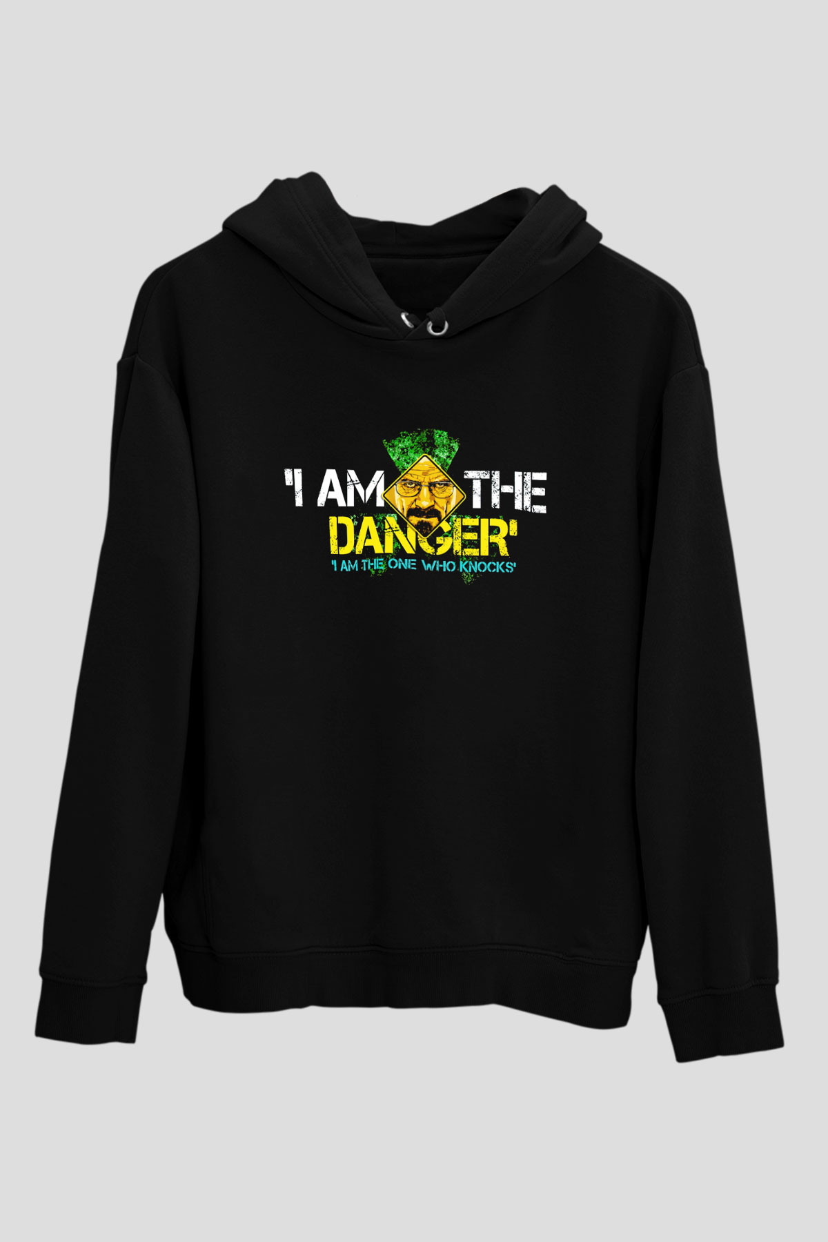 Breaking Bad Heisenberg Siyah Unisex Hoodie