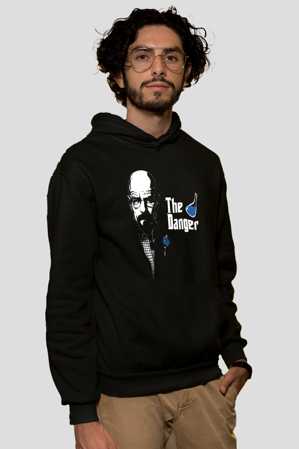 Breaking Bad Heisenberg Siyah Unisex Hoodie