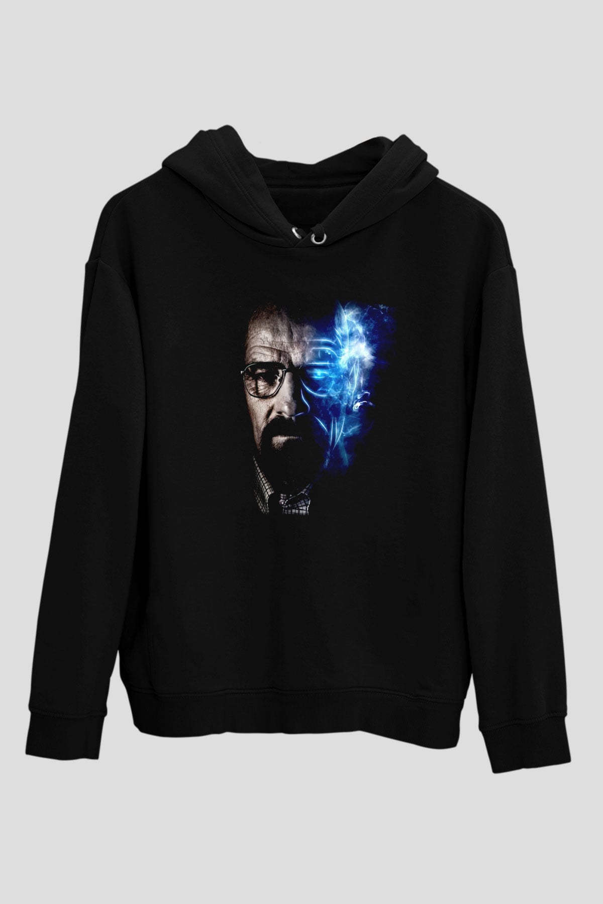 Breaking Bad Heisenberg Siyah Unisex Hoodie