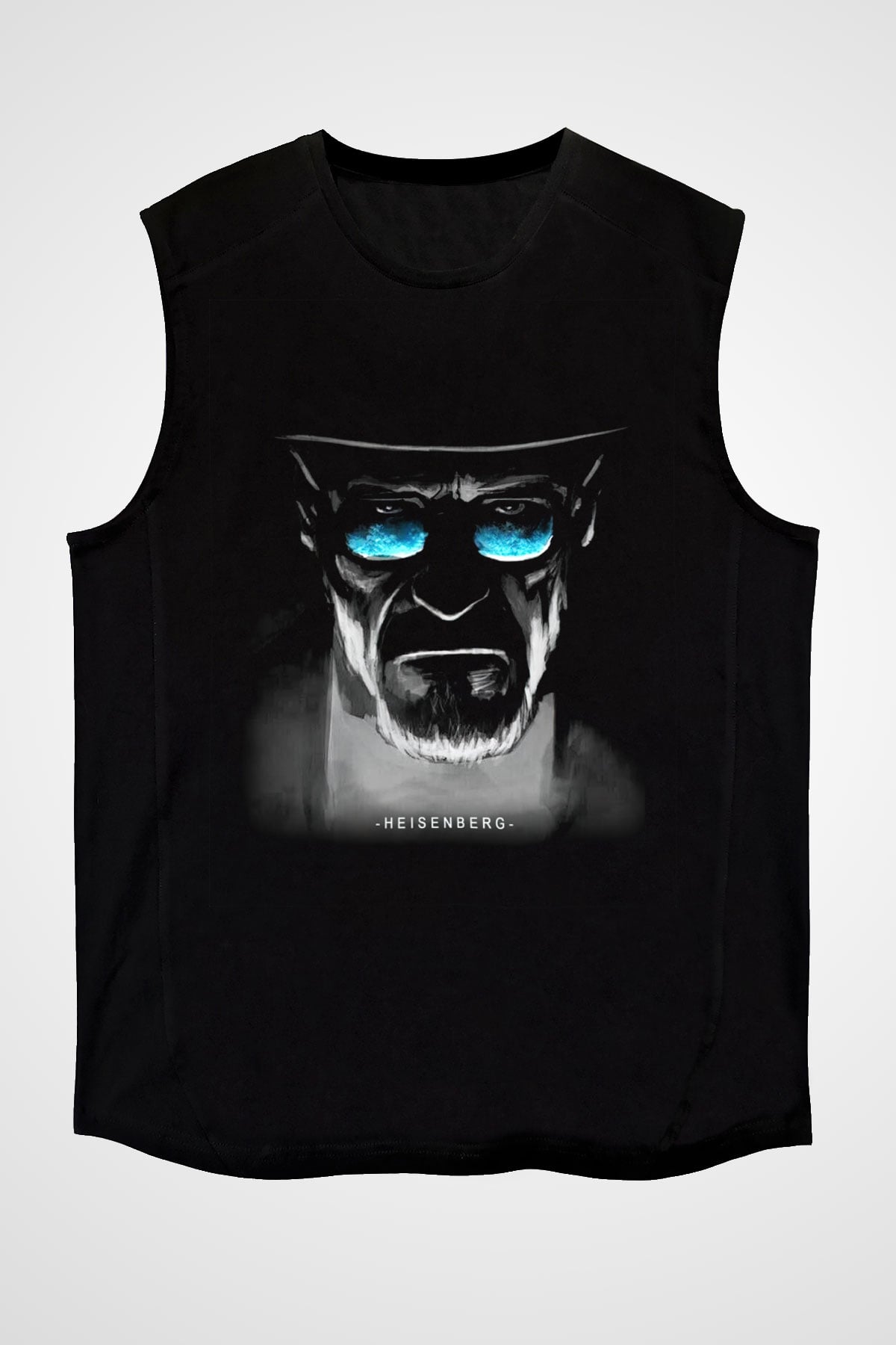 Breaking Bad Heisenberg Siyah Unisex Kolsuz Tişört