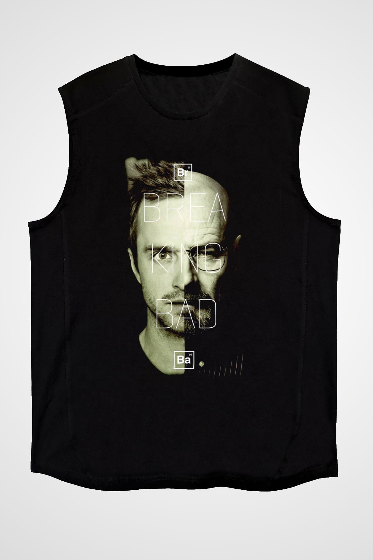 Breaking Bad Heisenberg Siyah Unisex Kolsuz Tişört