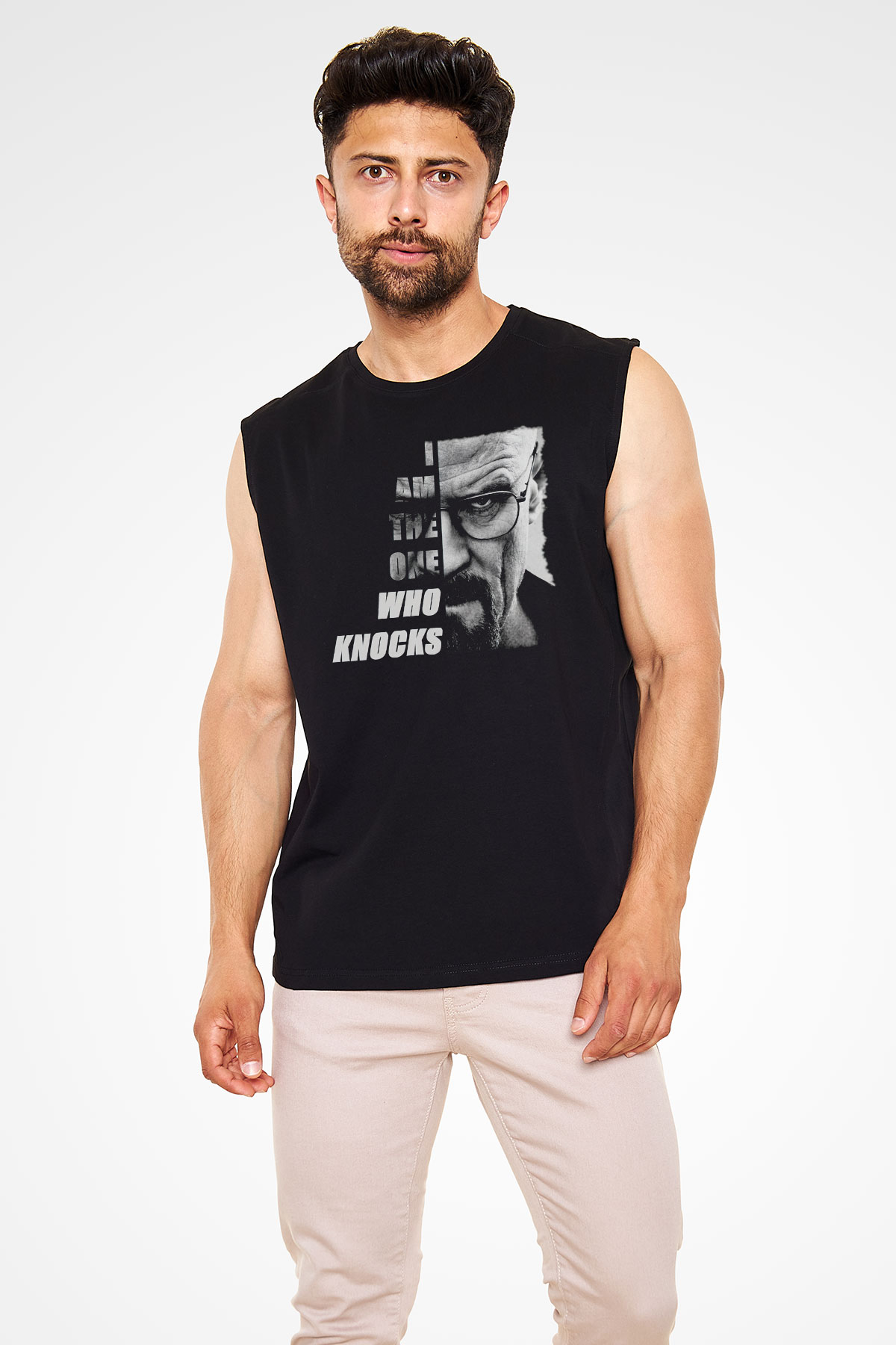 Breaking Bad Heisenberg Siyah Unisex Kolsuz Tişört