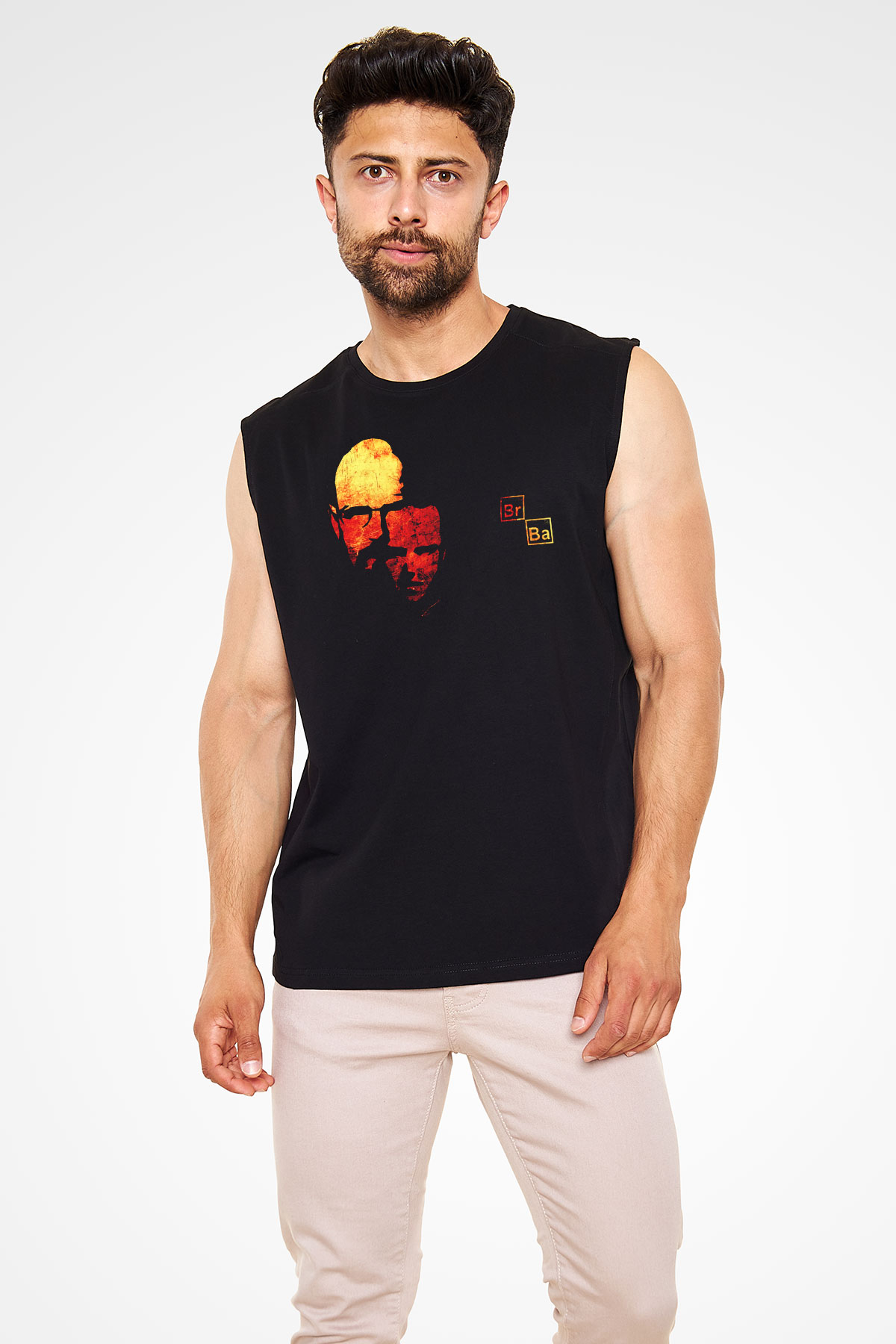 Breaking Bad Heisenberg Siyah Unisex Kolsuz Tişört