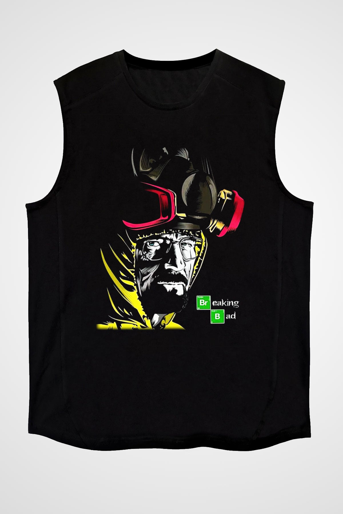 Breaking Bad Heisenberg Siyah Unisex Kolsuz Tişört