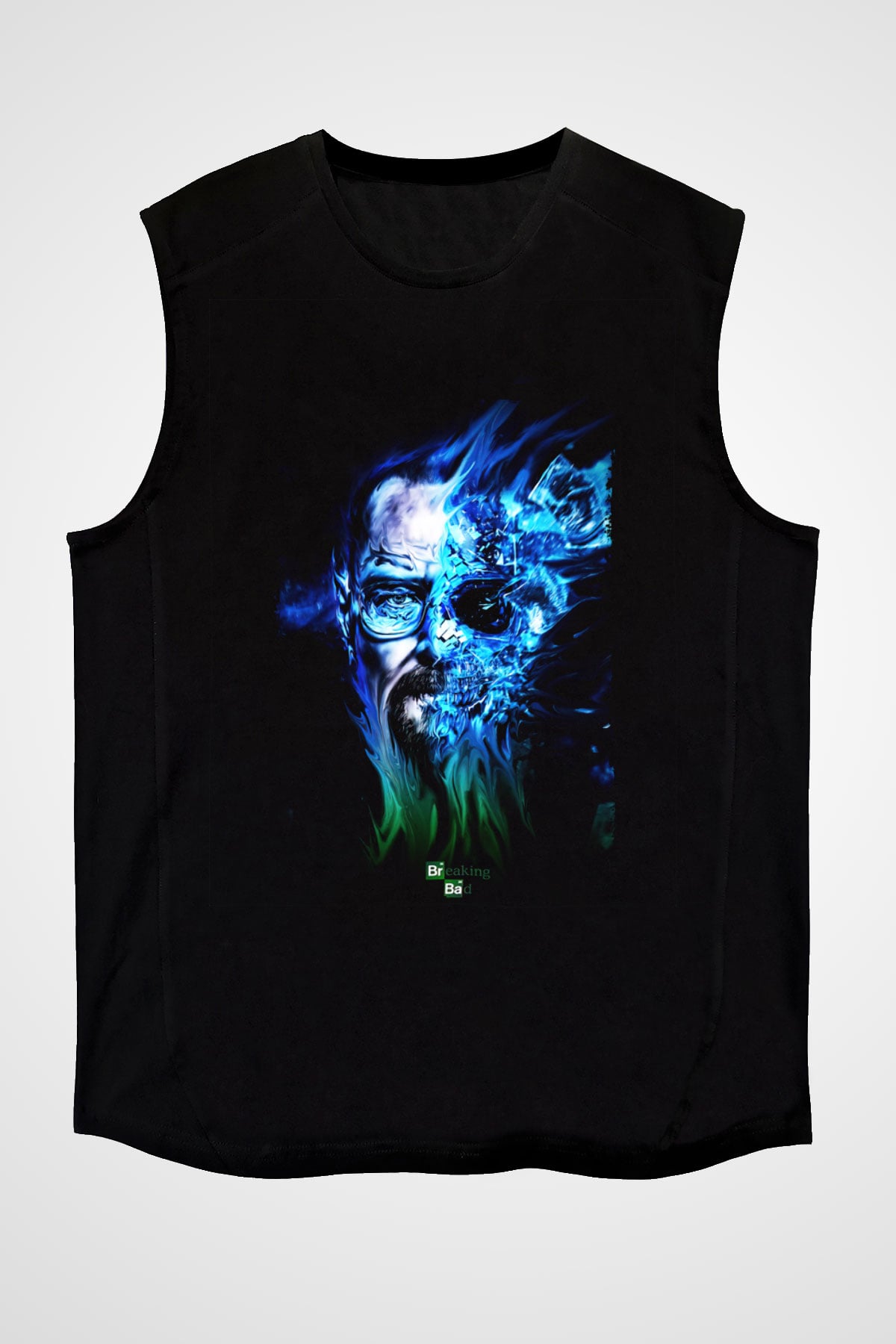 Breaking Bad Heisenberg Siyah Unisex Kolsuz Tişört