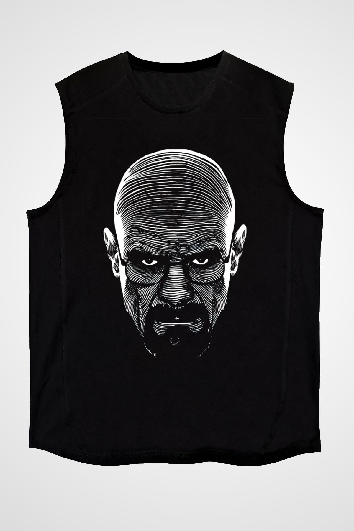 Breaking Bad Heisenberg Siyah Unisex Kolsuz Tişört