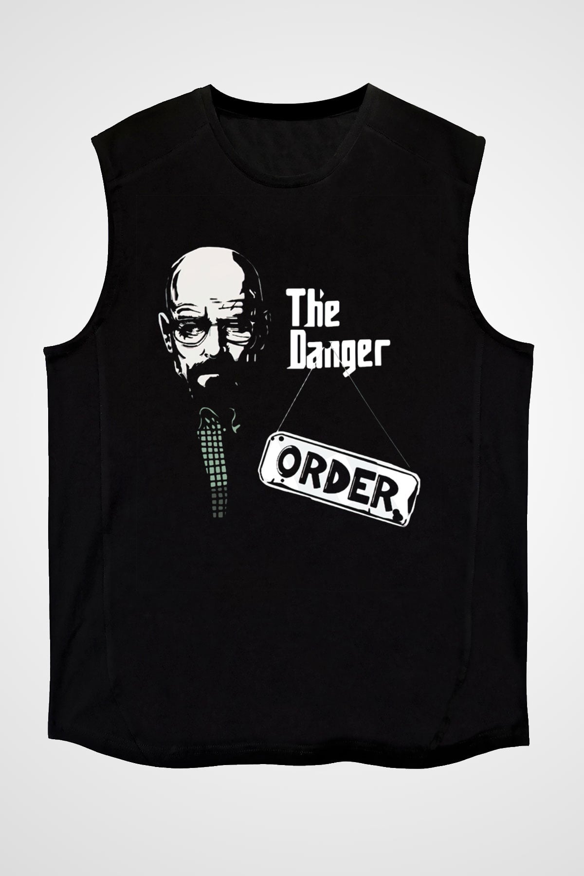 Breaking Bad Heisenberg Siyah Unisex Kolsuz Tişört