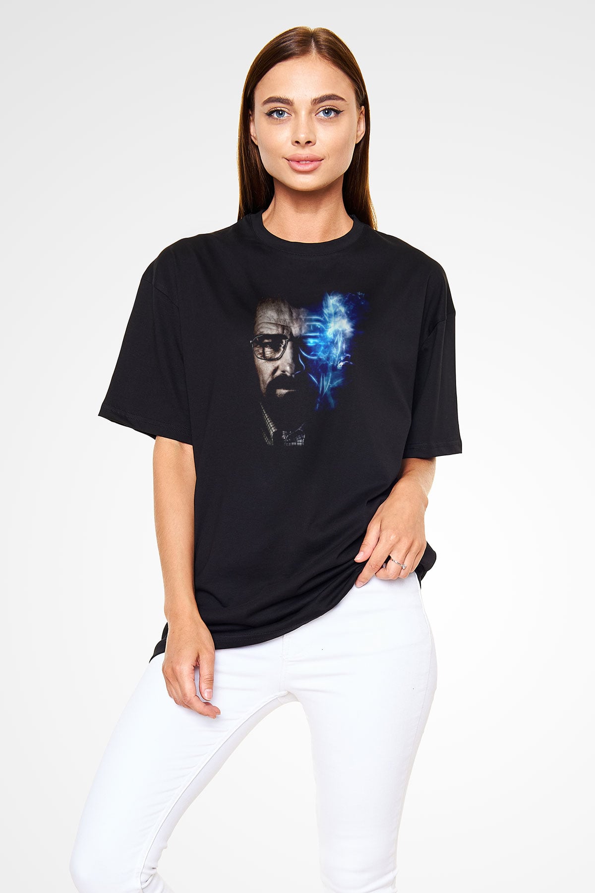 Breaking Bad Heisenberg Siyah Unisex Tişört T-Shirt