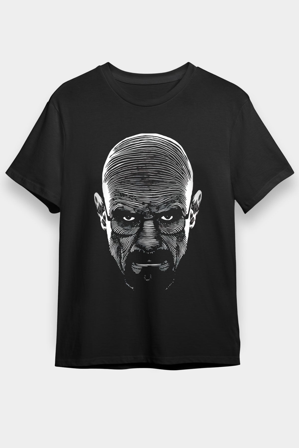 Breaking Bad Heisenberg Siyah Unisex Tişört T-Shirt