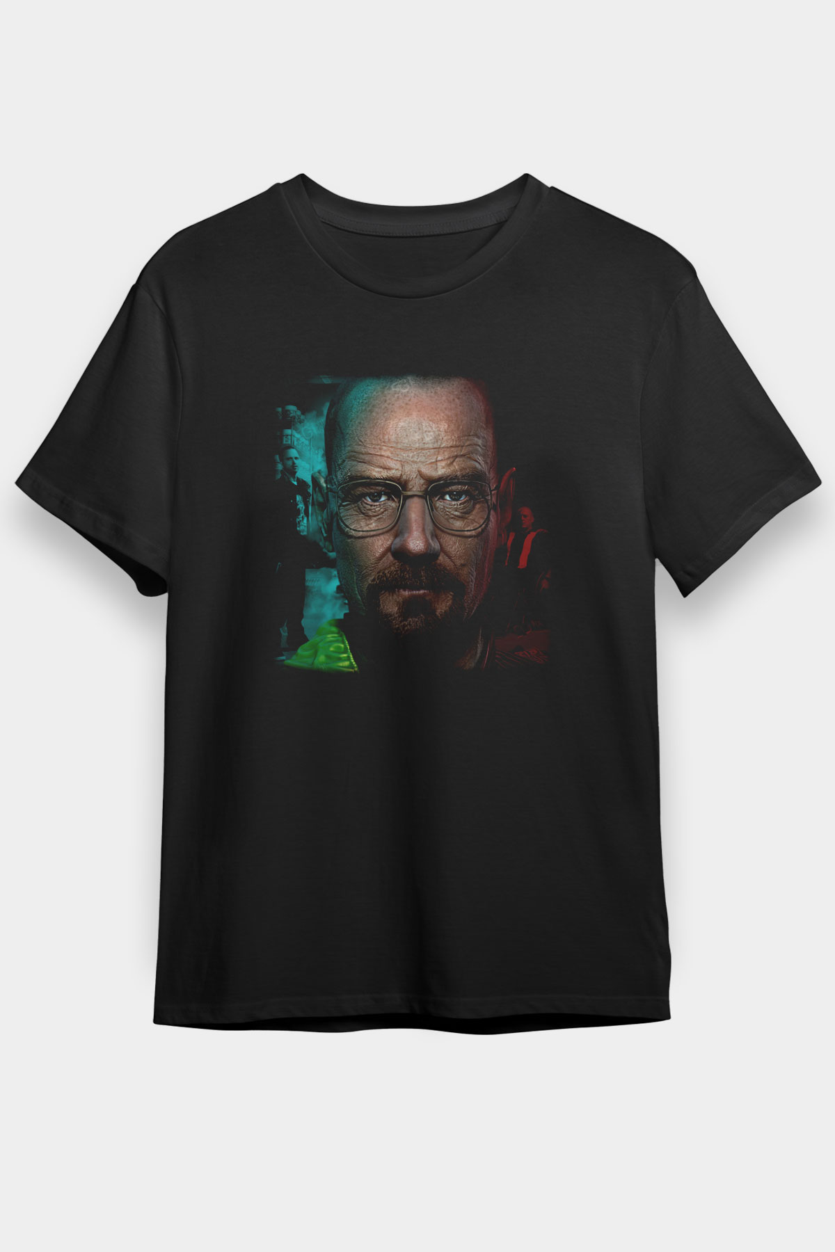 Breaking Bad Heisenberg Siyah Unisex Tişört T-Shirt