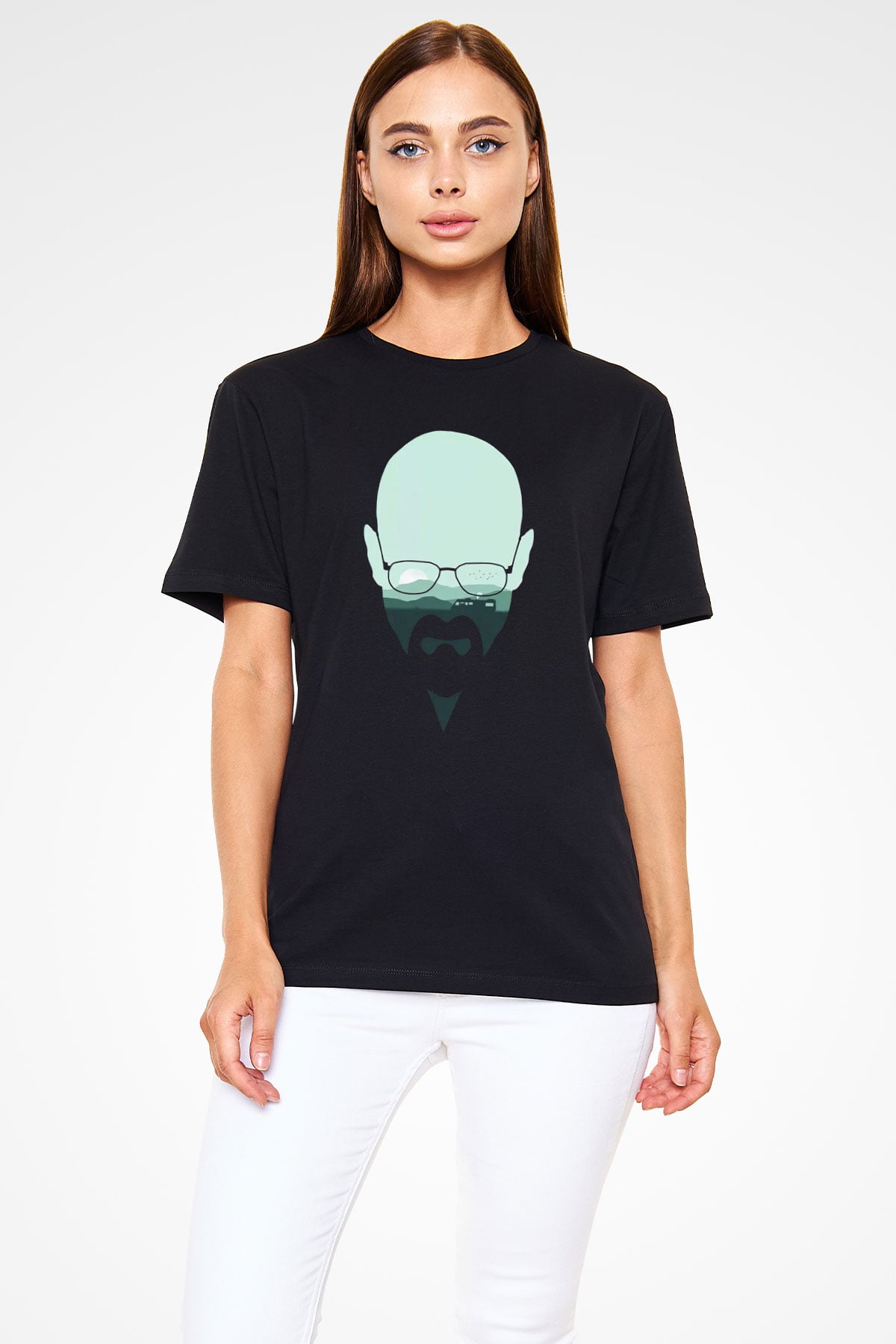 Breaking Bad Heisenberg Siyah Unisex Tişört T-Shirt