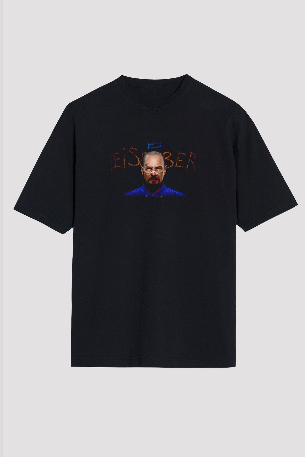 Breaking Bad Heisenberg Siyah Unisex Tişört T-Shirt