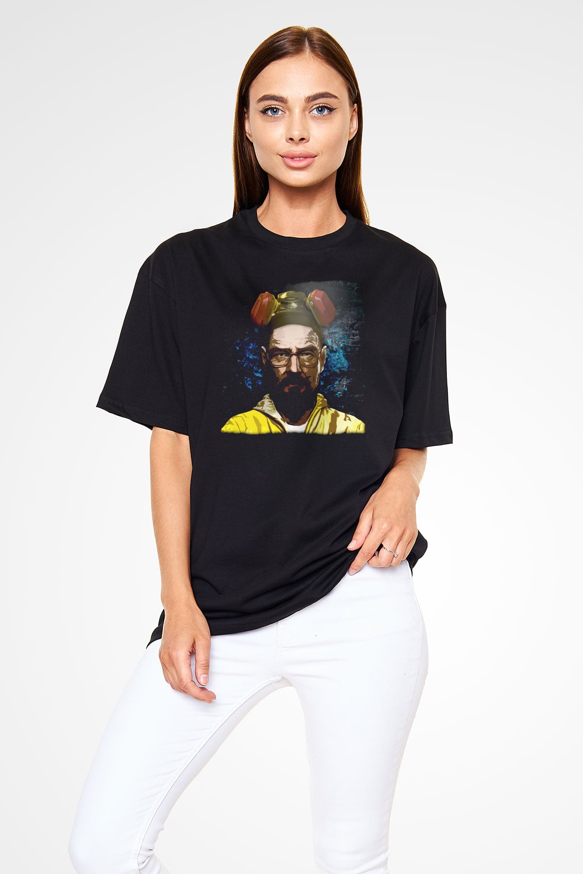 Breaking Bad Heisenberg Siyah Unisex Tişört T-Shirt