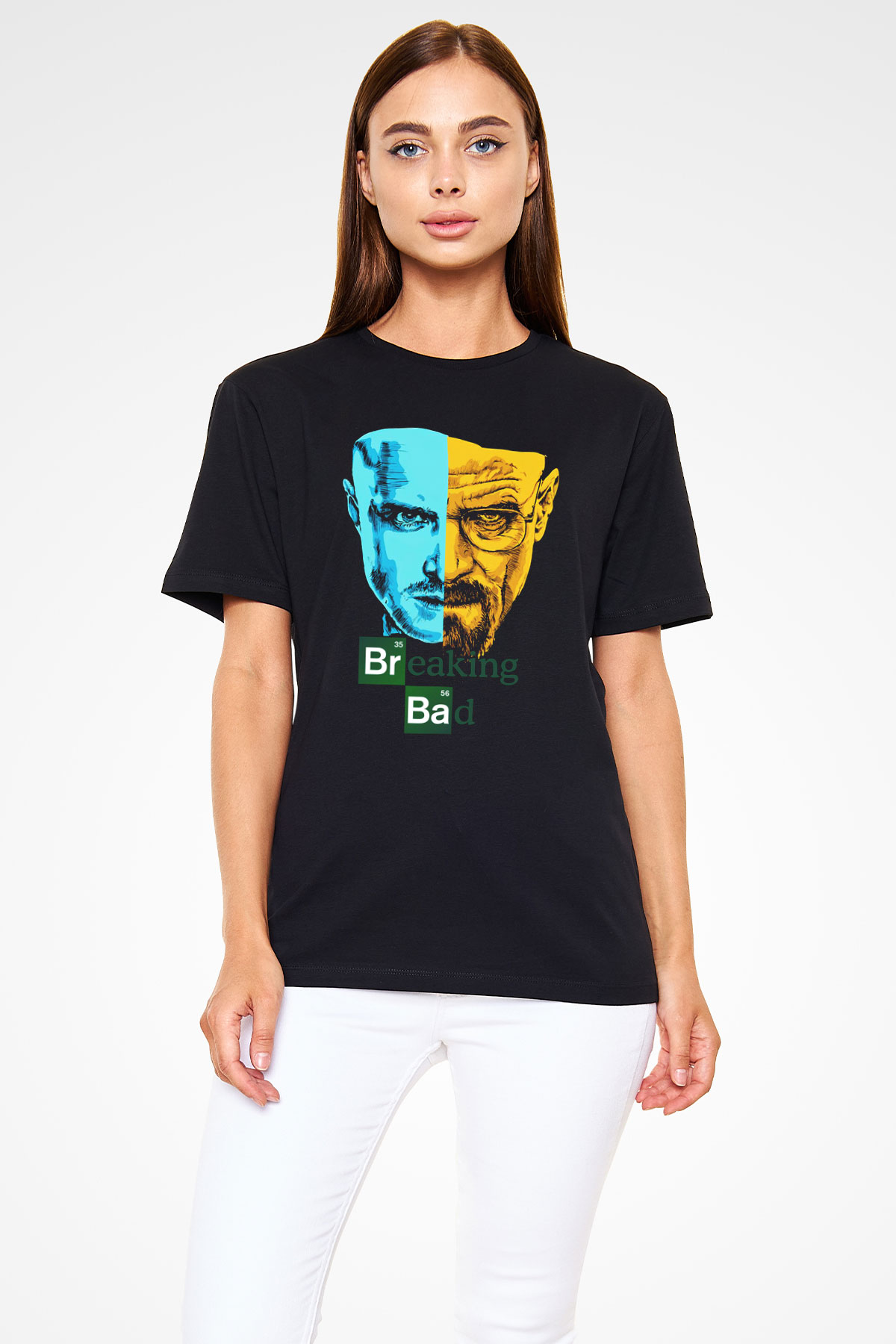 Breaking Bad Heisenberg Siyah Unisex Tişört T-Shirt