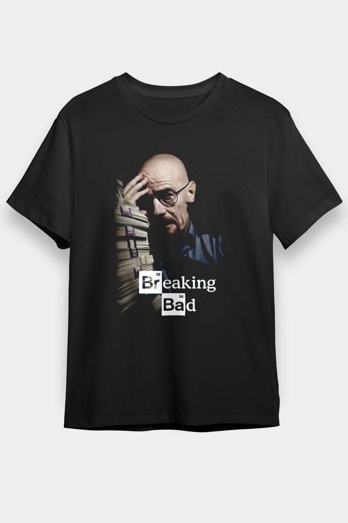 Breaking Bad Heisenberg Siyah Unisex Tişört T-Shirt