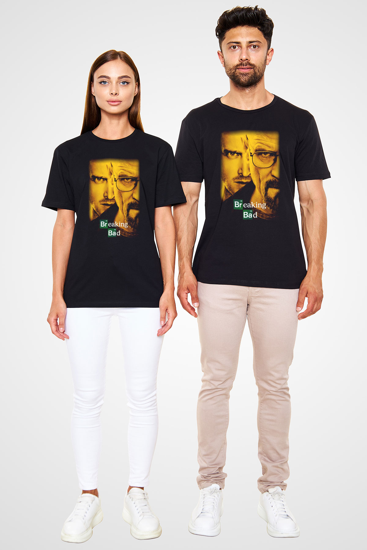 Breaking Bad Heisenberg Siyah Unisex Tişört T-Shirt