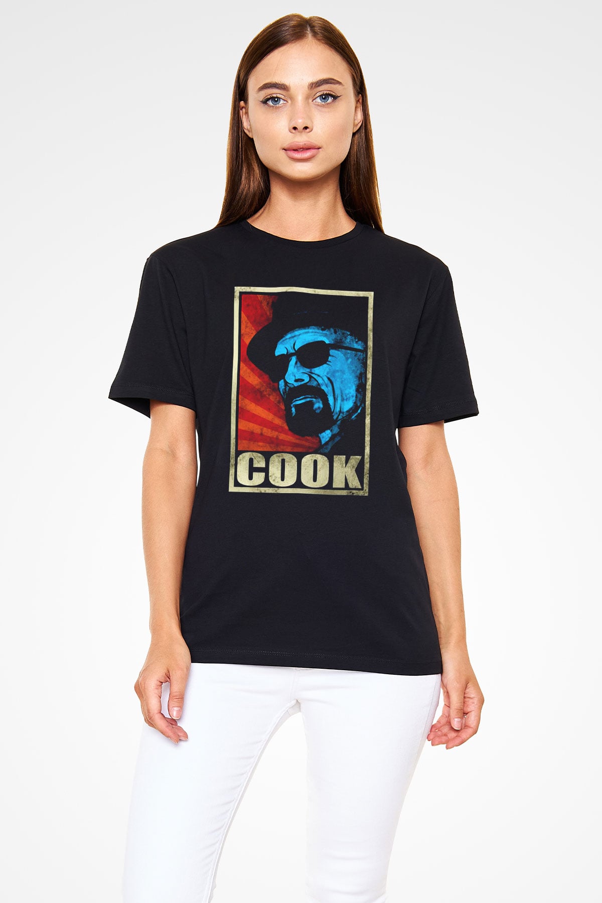 Breaking Bad Heisenberg Siyah Unisex Tişört T-Shirt